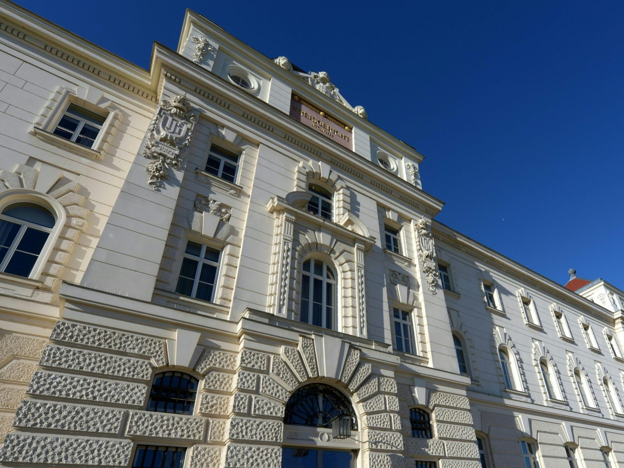 Im Bild: Das Landesgericht St. Pölten in Niederösterreich.