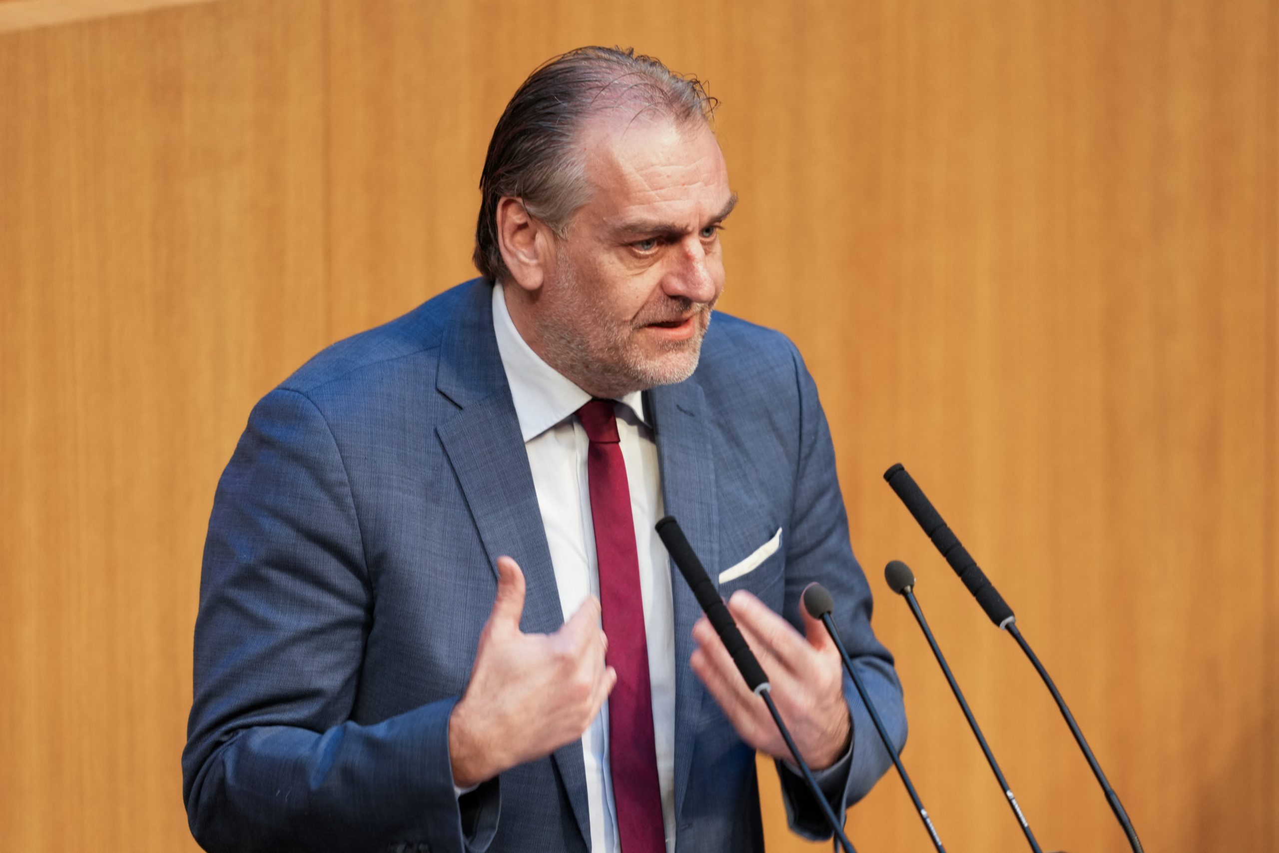 Bürgermeister von Trumau (NÖ) und NR-Madatar Andreas Kollross. Bürgermeister von Trumau (NÖ) und NR-Madatar Andreas Kollross.