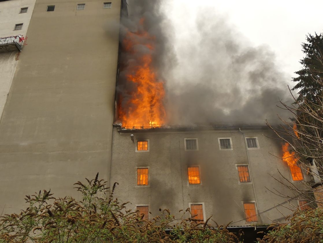 Drei Jugendliche wurden wegen des Brandes in der Grazer Rösselmühle verurteilt.