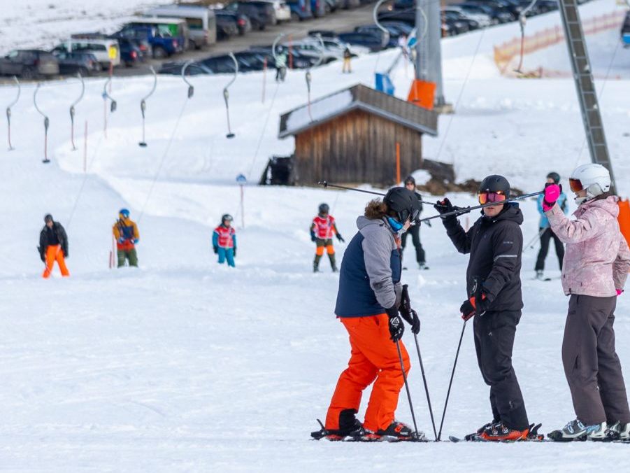Die Schneelage in den Skigebieten in NÖ ist grundsätzlich gut.