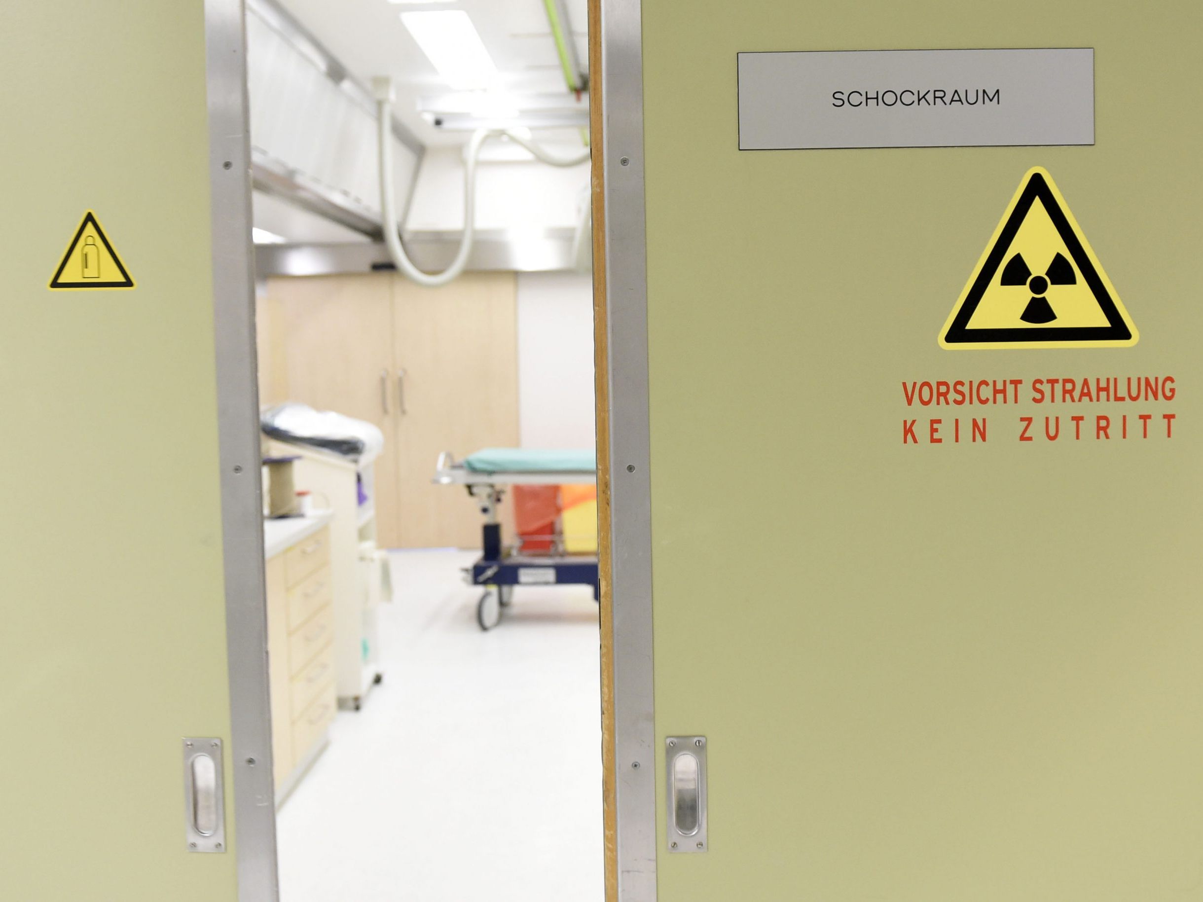 Die beiden schwer verletzten Teenager wurden in den Schockraum gebracht.