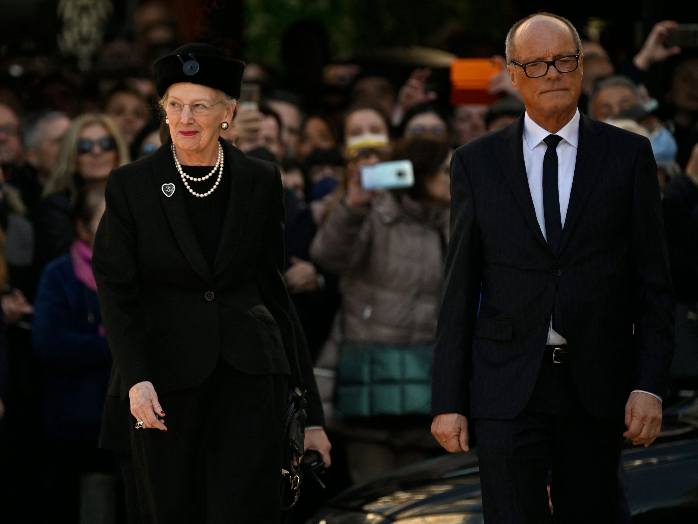 Königin Margrethe II. von Dänemark kündigte in ihrer Neujahrsansprache ihren Rücktritt an. Königin Margrethe II. von Dänemark kündigte in ihrer Neujahrsansprache ihren Rücktritt an.