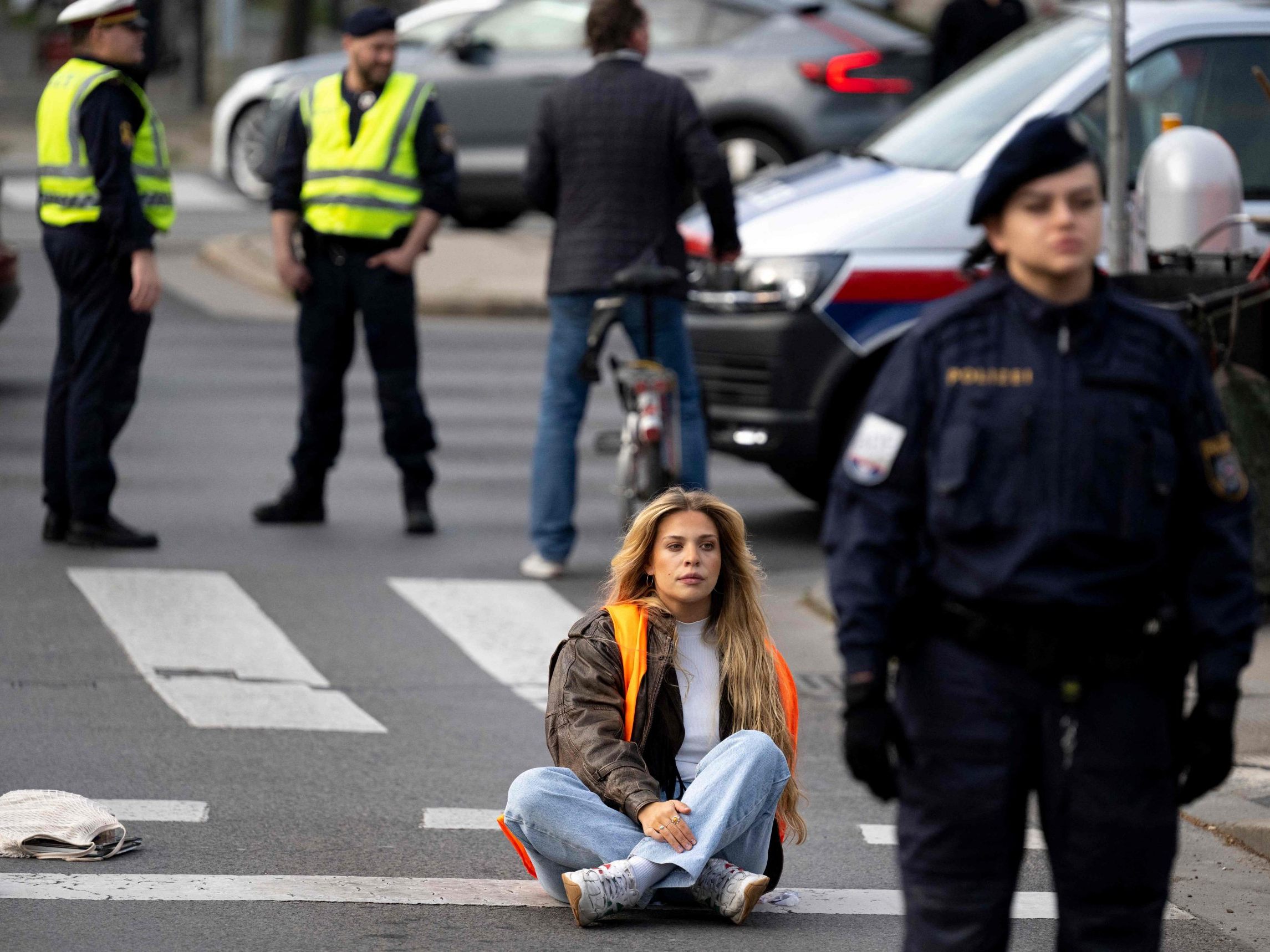 Windl war nach einer Protestaktion festgenommen worden. Windl war nach einer Protestaktion festgenommen worden.