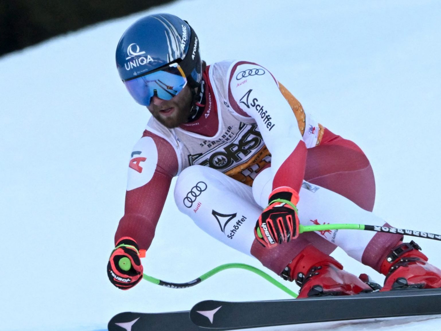 Marco Schwarz will die Weltcup-Führung. Marco Schwarz will die Weltcup-Führung.