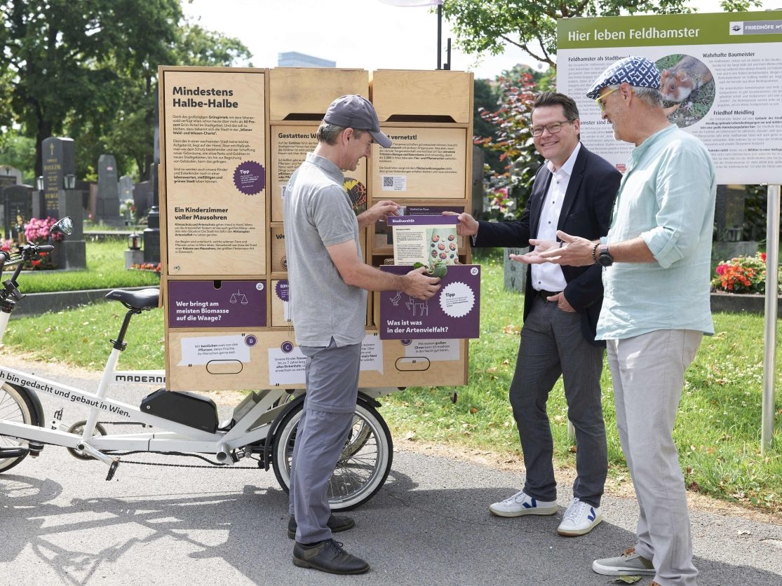 Die Wiener Klima-Tour zieht Bilanz. Die Wiener Klima-Tour zieht Bilanz.