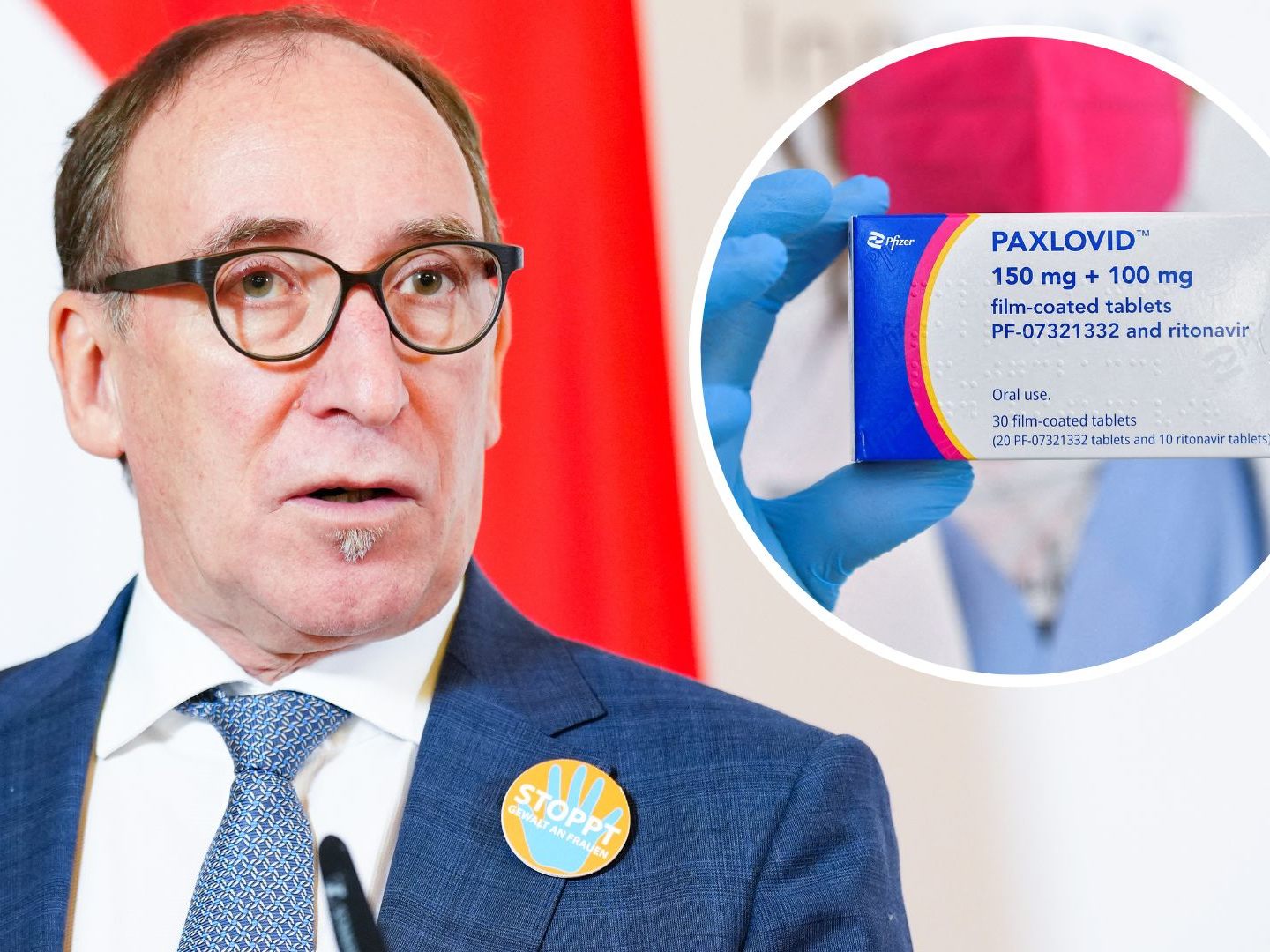 Für Rauch sind die regionalen Engpässe beim Corona-Medikament Paxlovid "inakzeptabel".