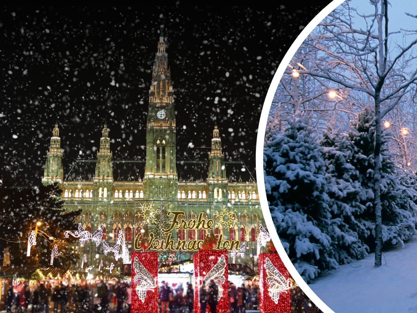 So stehen heuer die Chancen auf weiße Weihnachten in Wien. So stehen heuer die Chancen auf weiße Weihnachten in Wien.