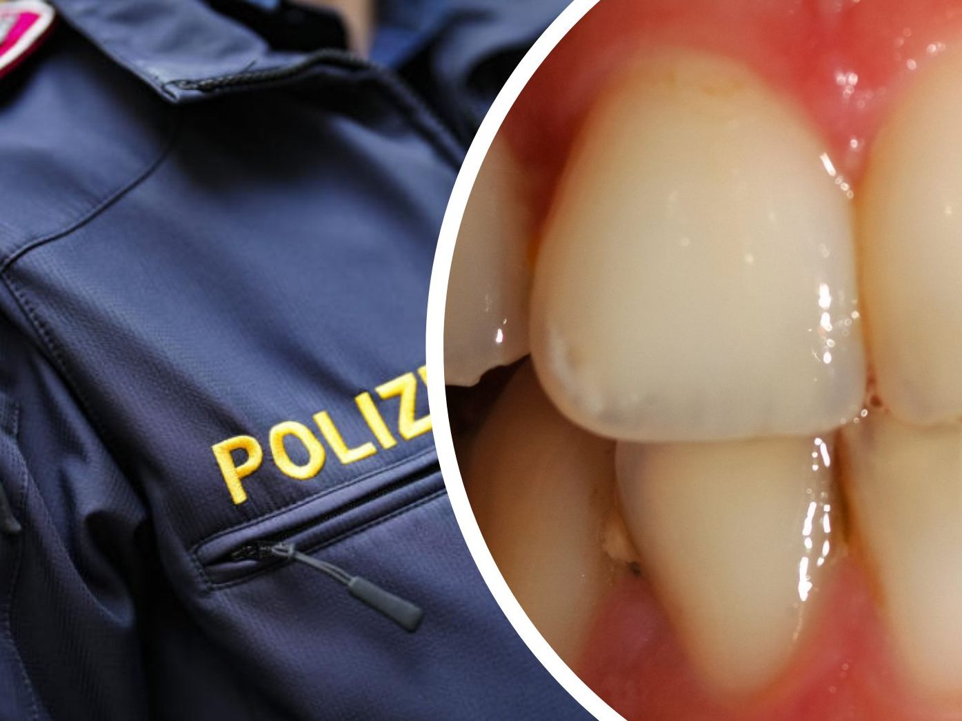 Ein 52-Jähriger biss einem Polizisten in die Hand.