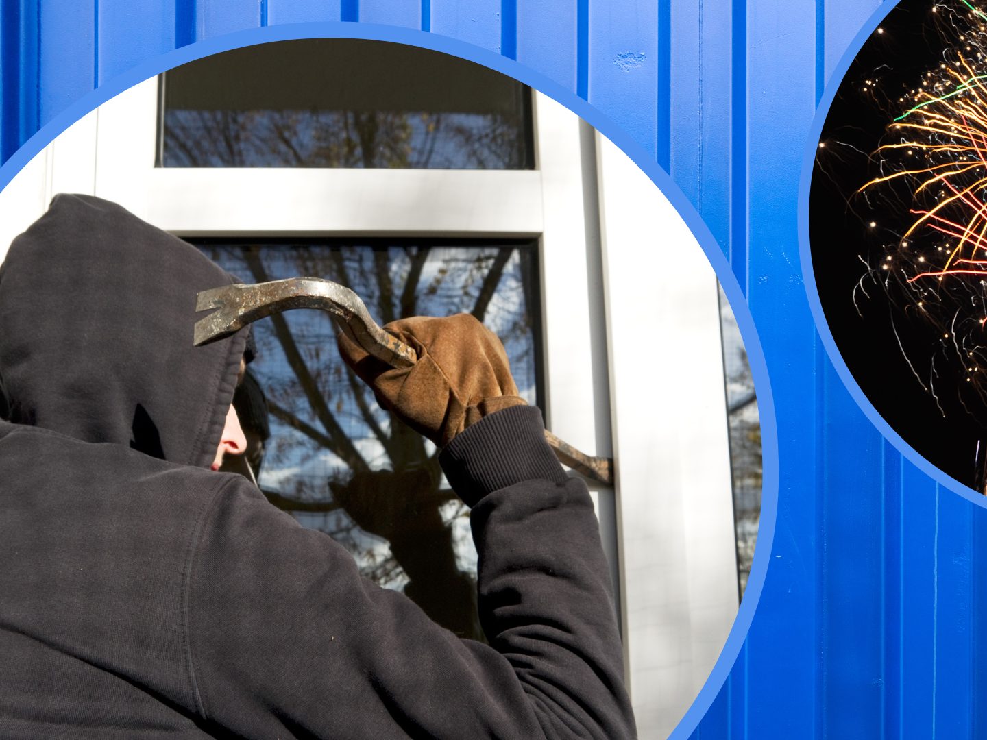 Zwei junge Täter haben in einen Feuerwerkscontainer in Bürs eingebrochen.