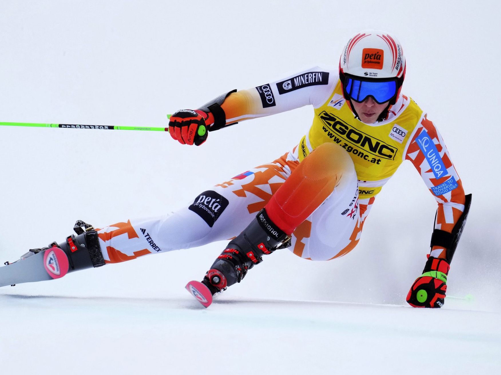 Petra Vlhova führt nach dem ersten Durchgang.