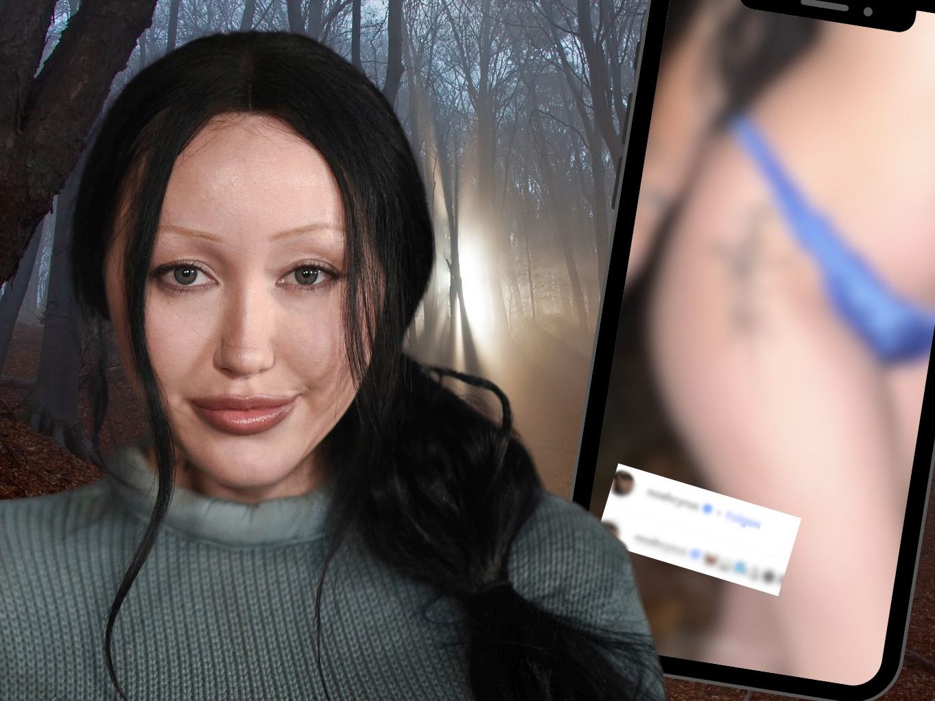 Noah Cyrus' gewagte Wald-Fotos: mit mysteriösen Symbolen Noah Cyrus' gewagte Wald-Fotos: mit mysteriösen Symbolen
