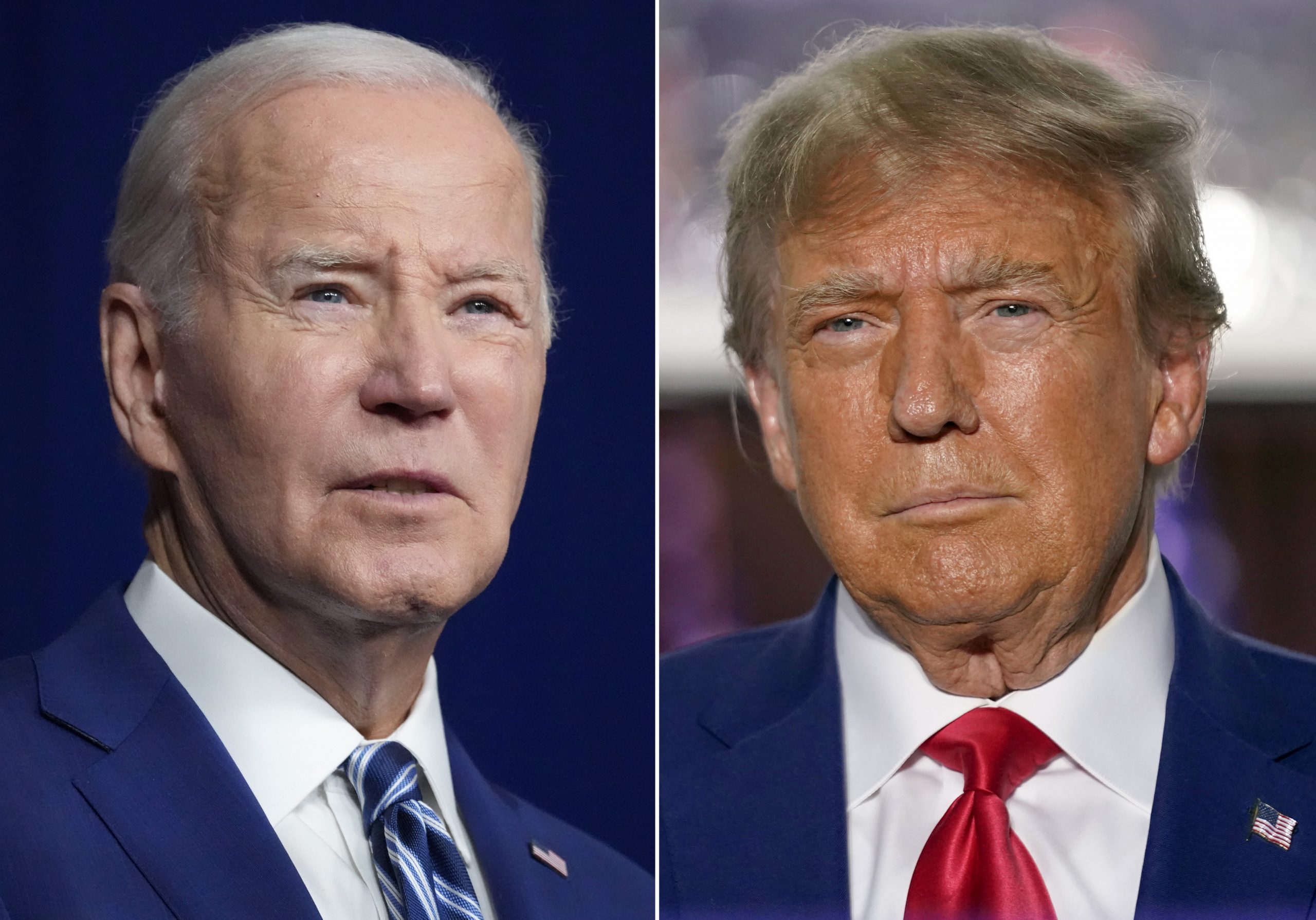 2024 dürfte es erneut ein Duell zwischen Joe Biden und Donald Trump geben. 2024 dürfte es erneut ein Duell zwischen Joe Biden und Donald Trump geben.