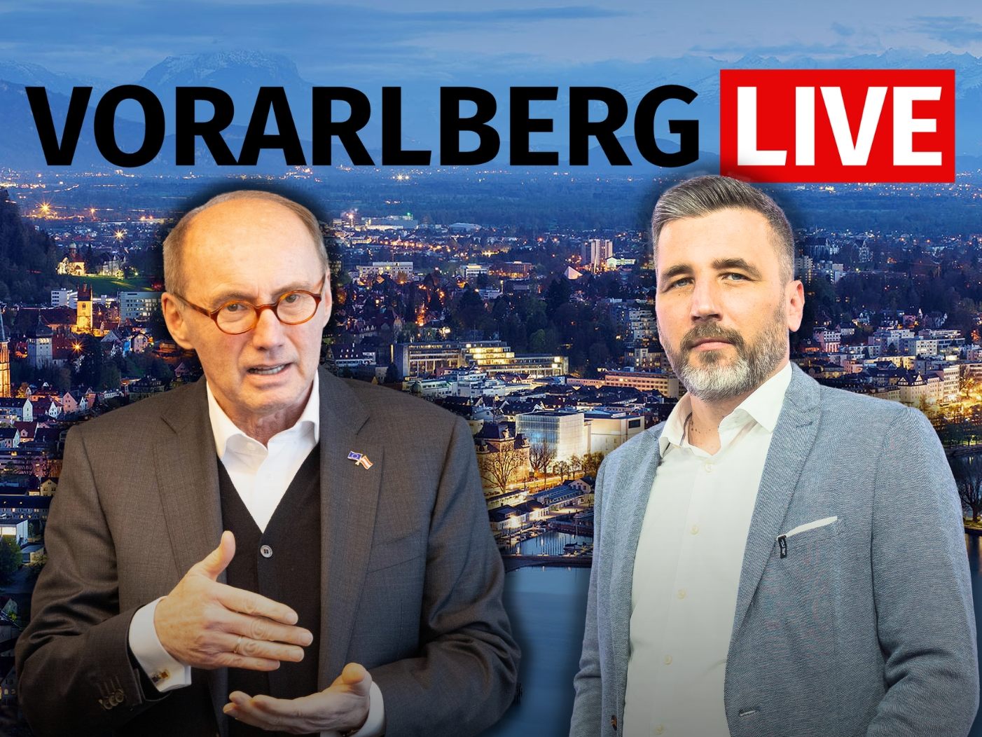 Otmar Karas zu Gast bei "Vorarlberg LIVE".