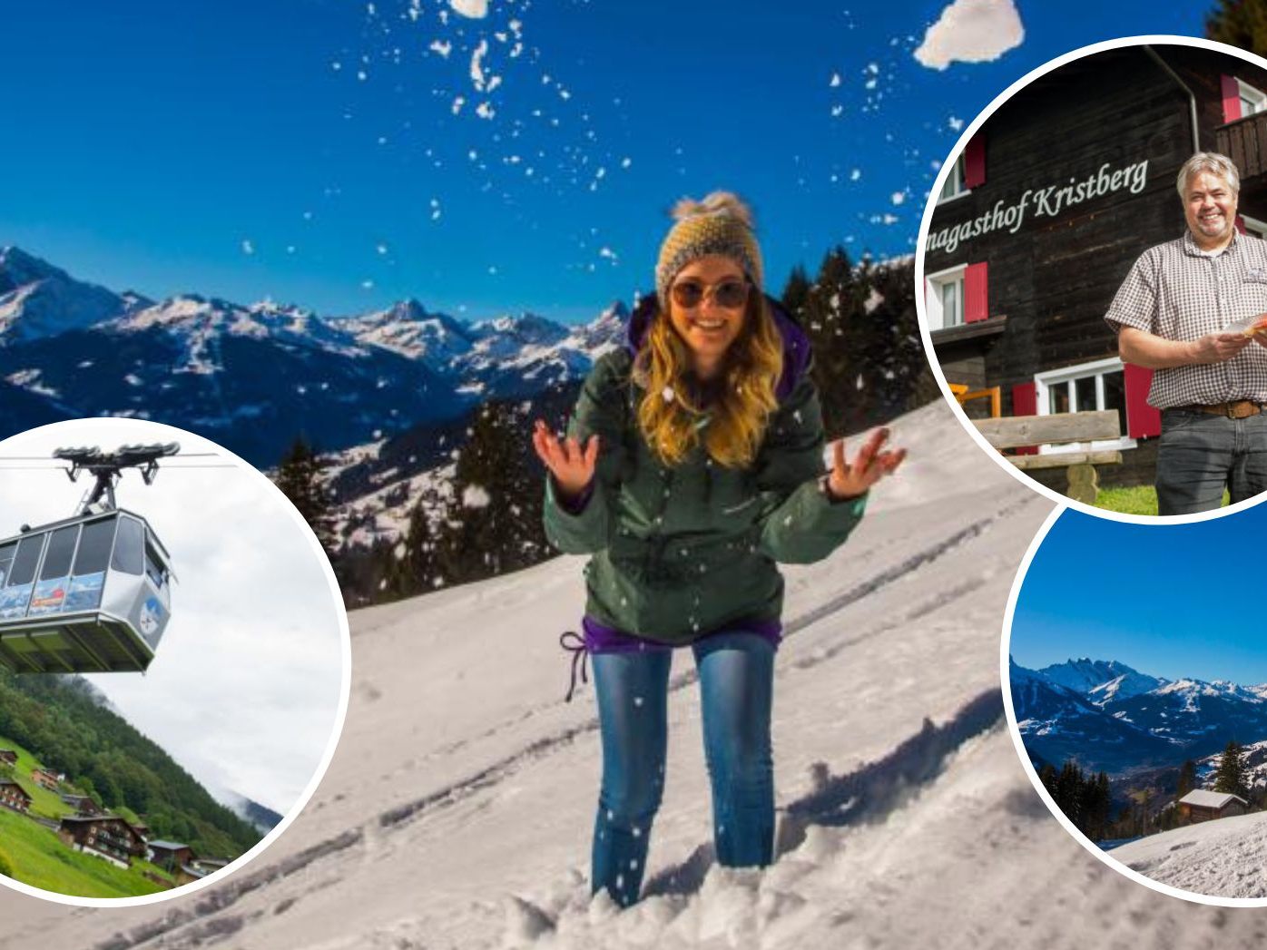 Ob Wandern und Mountainbiken im Sommer oder Skifahren und Rodeln im Winter: Die Vielfalt an Aktivitäten macht den Kristberg zum idealen Ausflugsziel. Ob Wandern und Mountainbiken im Sommer oder Skifahren und Rodeln im Winter: Die Vielfalt an Aktivitäten macht den Kristberg zum idealen Ausflugsziel.