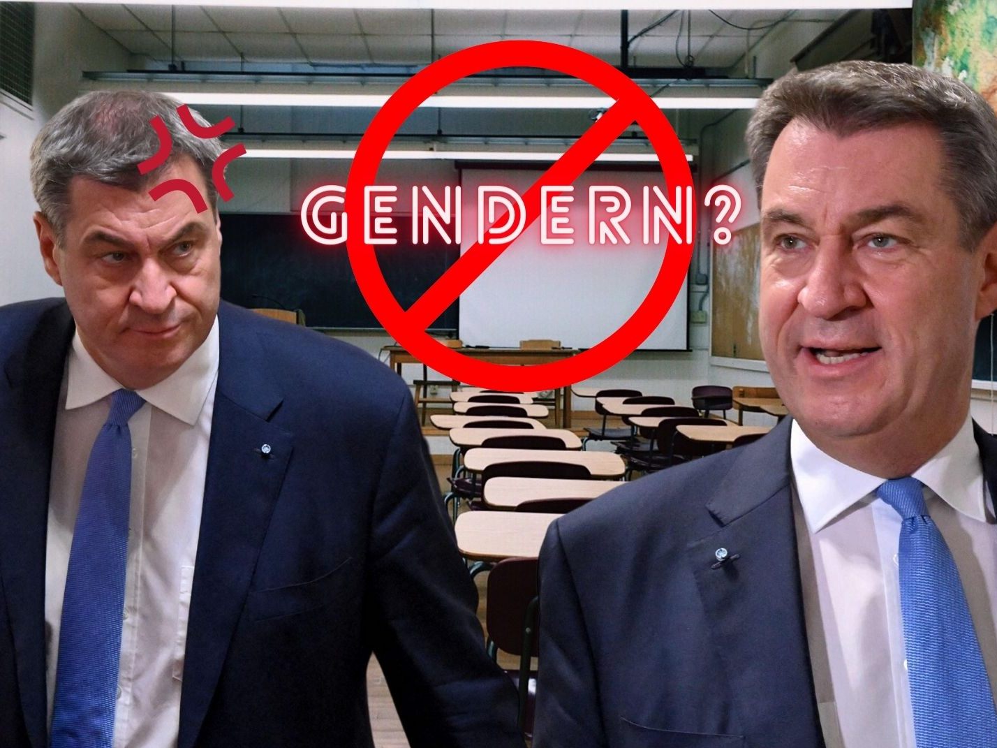 Markus Söder gegen das Gendern