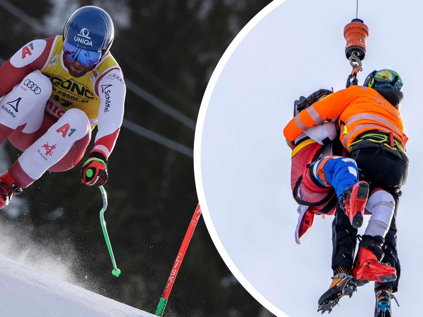 ÖSV-Gesamtweltcup-Hoffnung Marco Schwarz erleidet bei Sturz in Bormio schwere Knieverletzung. ÖSV-Gesamtweltcup-Hoffnung Marco Schwarz erleidet bei Sturz in Bormio schwere Knieverletzung.