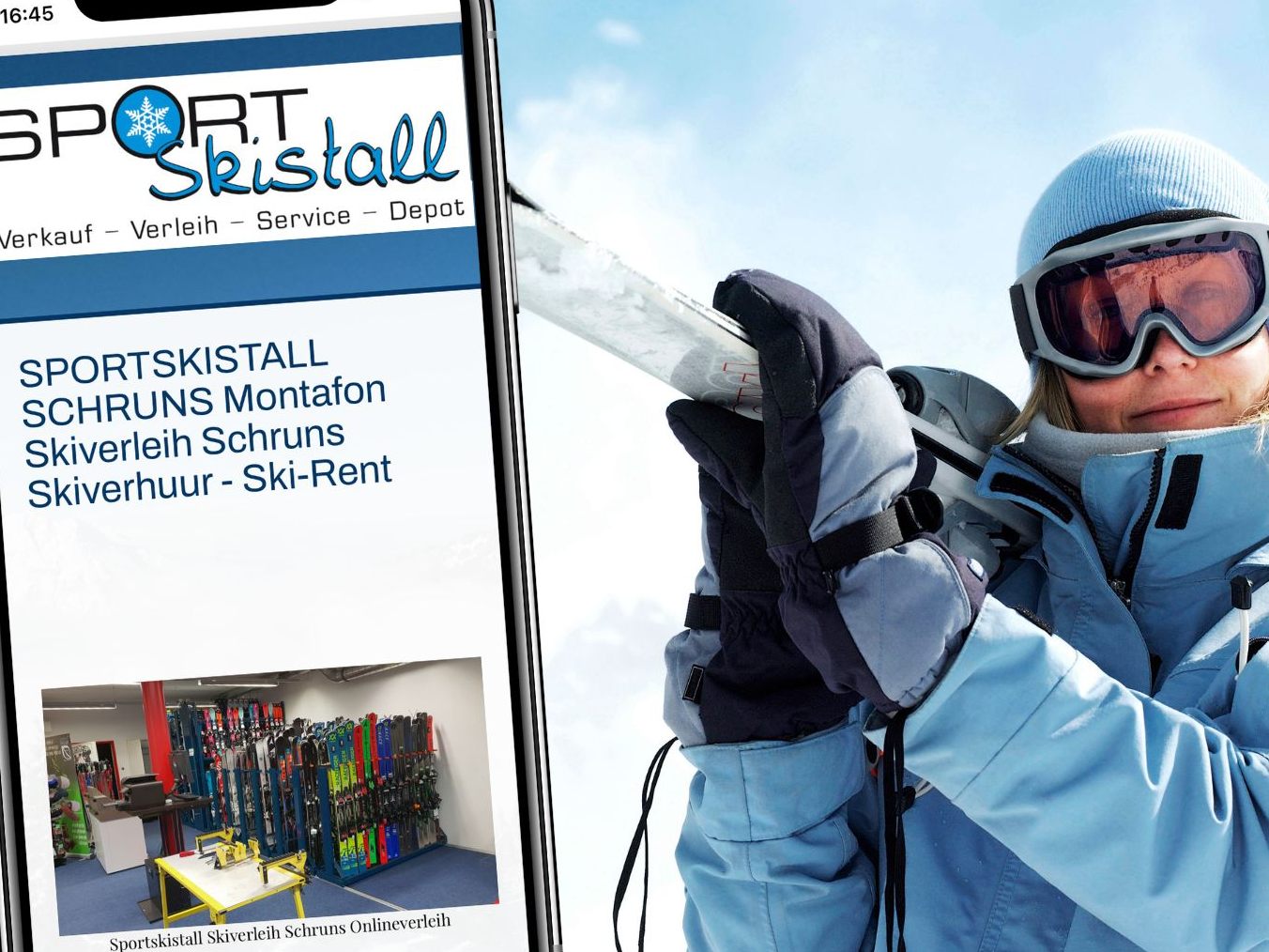 Der Sportskistall in Schruns ist vielseitig aufgestellt: Hier gibt es Verkauf, Verleih, Service und Depot unter einem Dach.