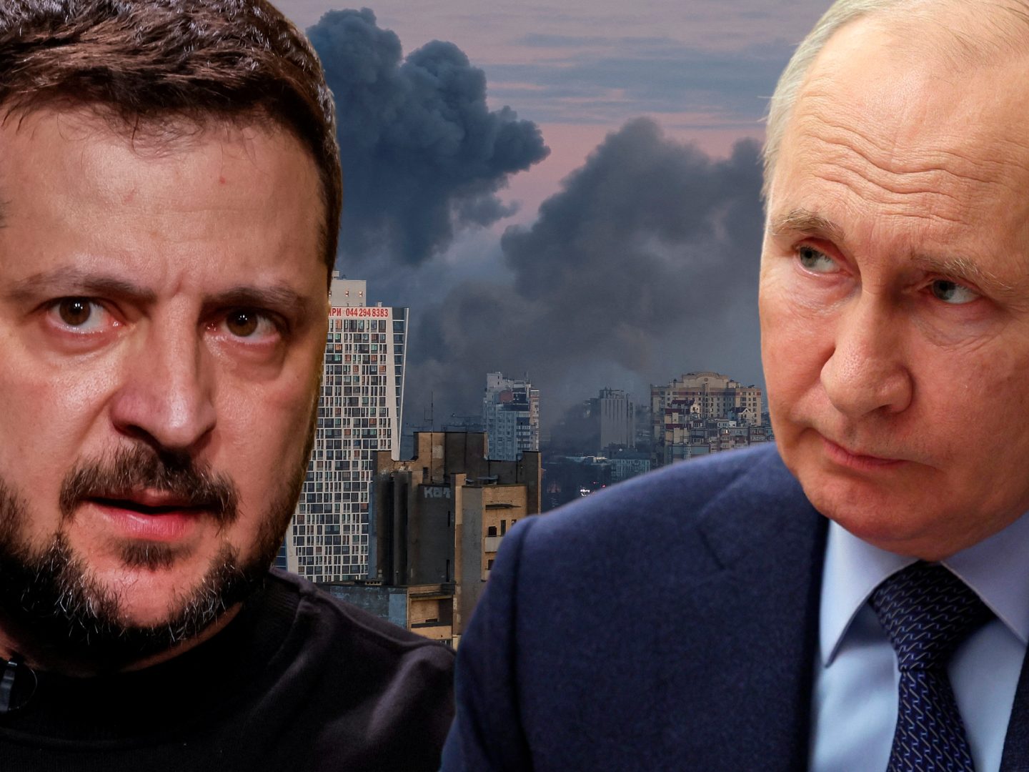 Für Selenskyj und Putin scheint kein Ende des Krieges in Sicht zu sein.
