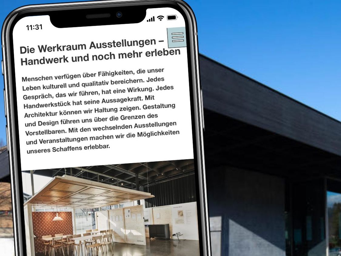 Die Ausstellungen des Hauses bilden viele Facetten von Handwerk und Design ab.