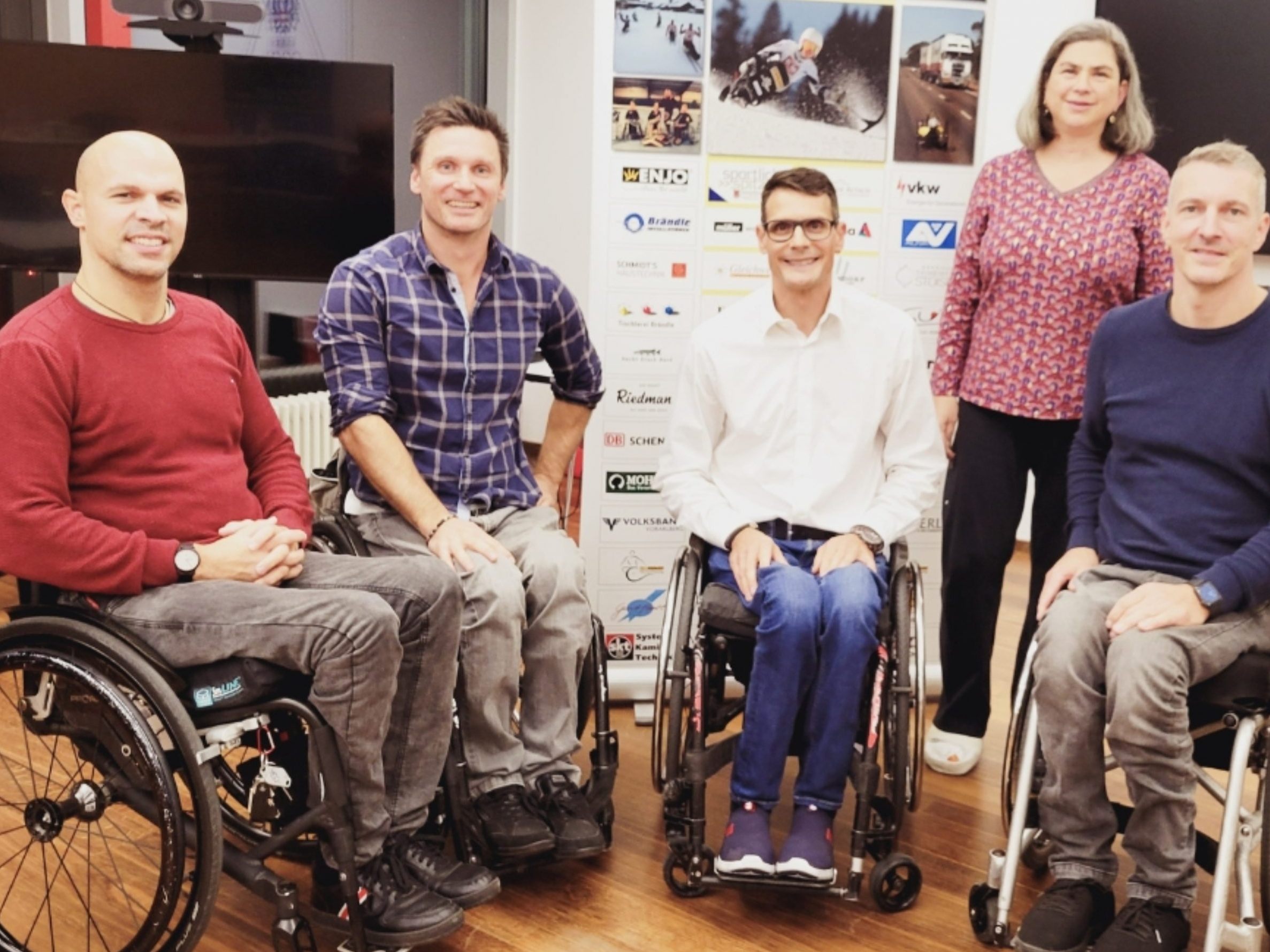 Der Vorstand des RCV: Thomas Flax, Philipp Bonadimann, Jürgen Egle, Gabi Merz und Dietmar Dorn.