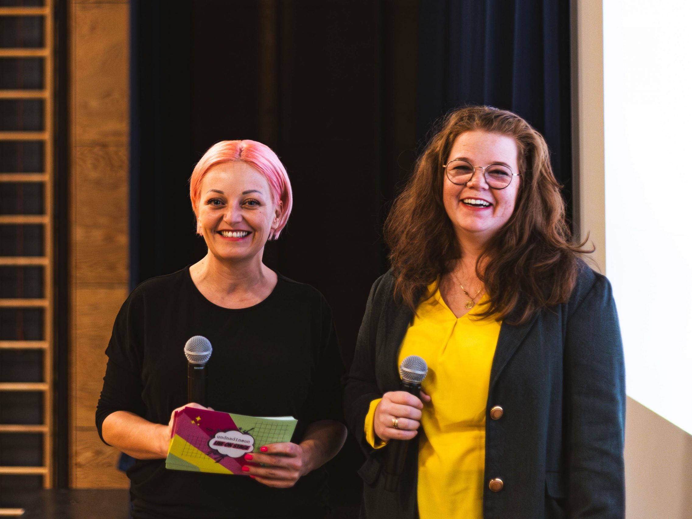 Nadine Dunst-Ender und Initiatorin Rebecca Sonnweber. Nadine Dunst-Ender und Initiatorin Rebecca Sonnweber.