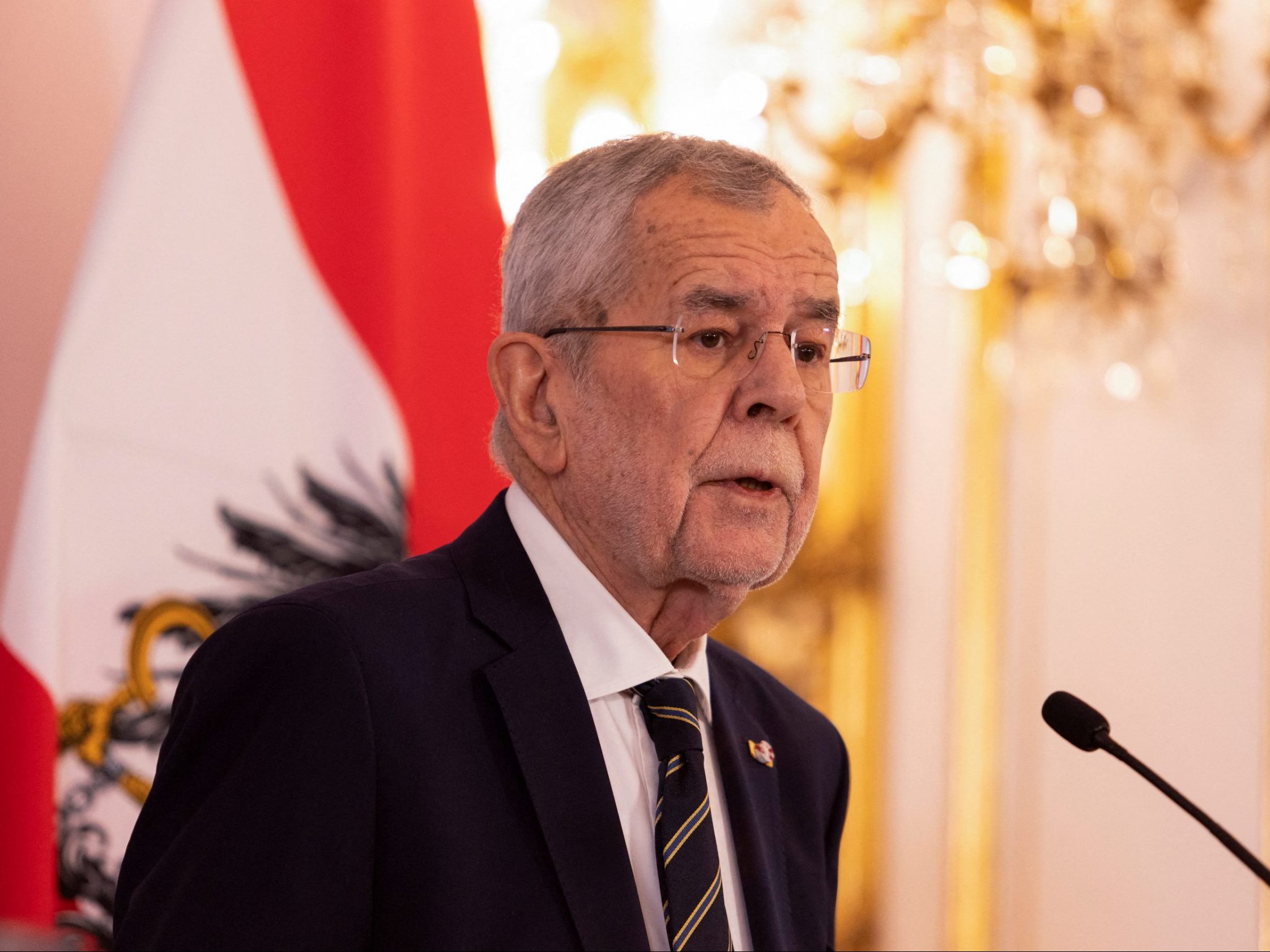 Van der Bellen fordert Hass jeden Tag entgegentreten.