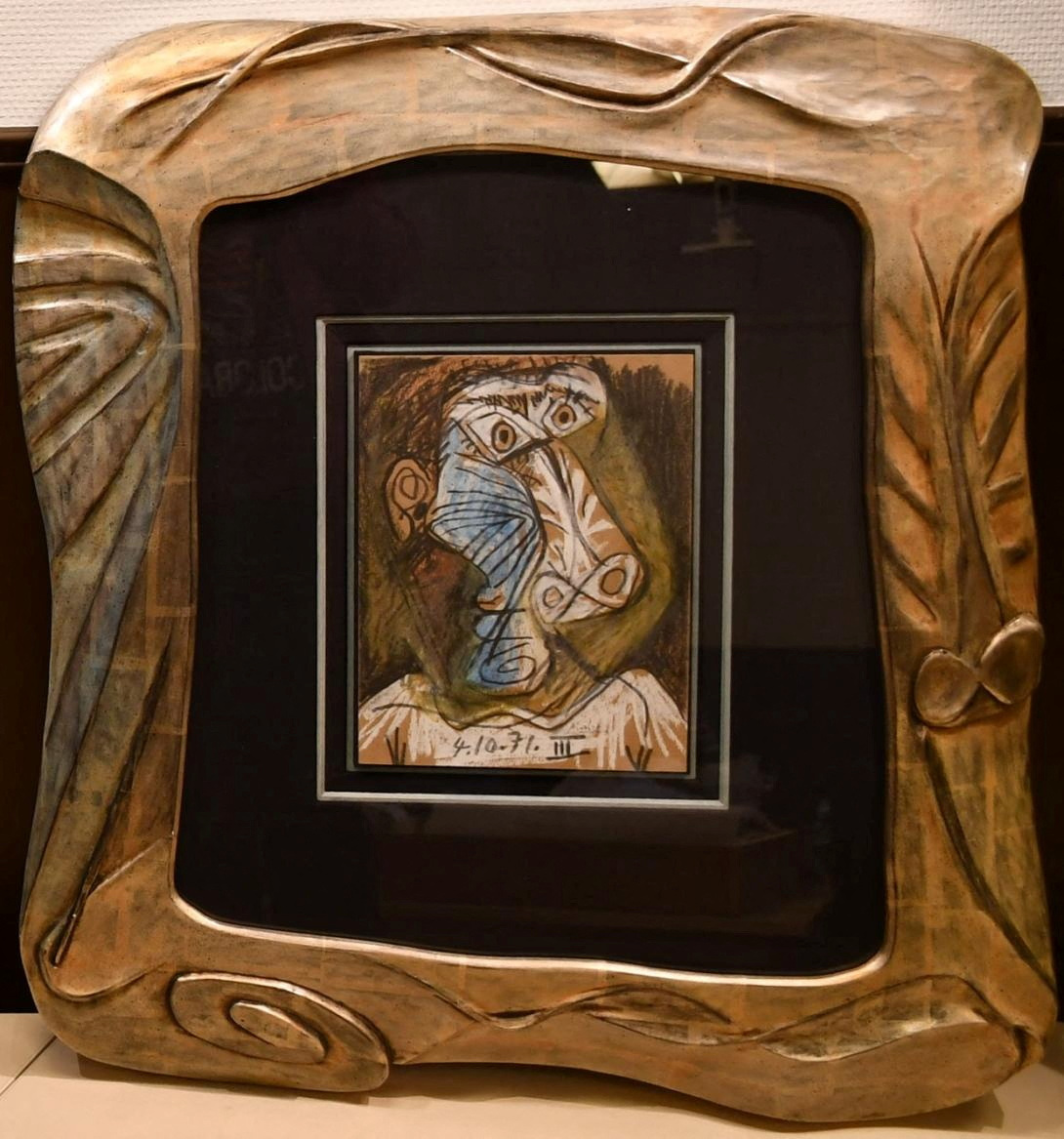 Auf diesem Handout-Bild ist das Gemälde „Tete“ von Pablo Picasso zu sehen, das vor vierzehn Jahren aus Israel gestohlen und in Belgien gefunden wurde. Auf diesem Handout-Bild ist das Gemälde „Tete“ von Pablo Picasso zu sehen, das vor vierzehn Jahren aus Israel gestohlen und in Belgien gefunden wurde.