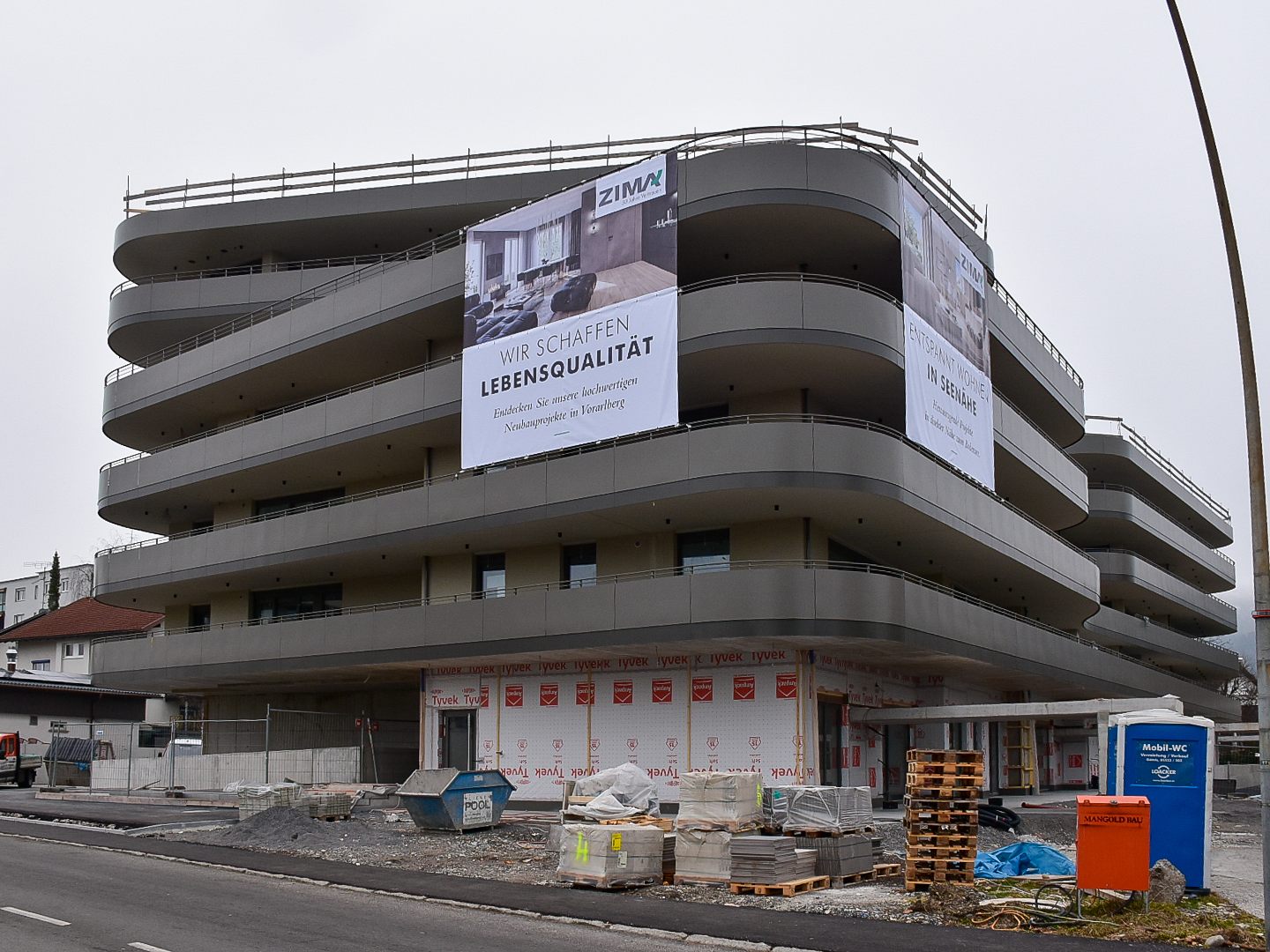 Das neue KinderHaus Bäumle im Bau Das neue KinderHaus Bäumle im Bau