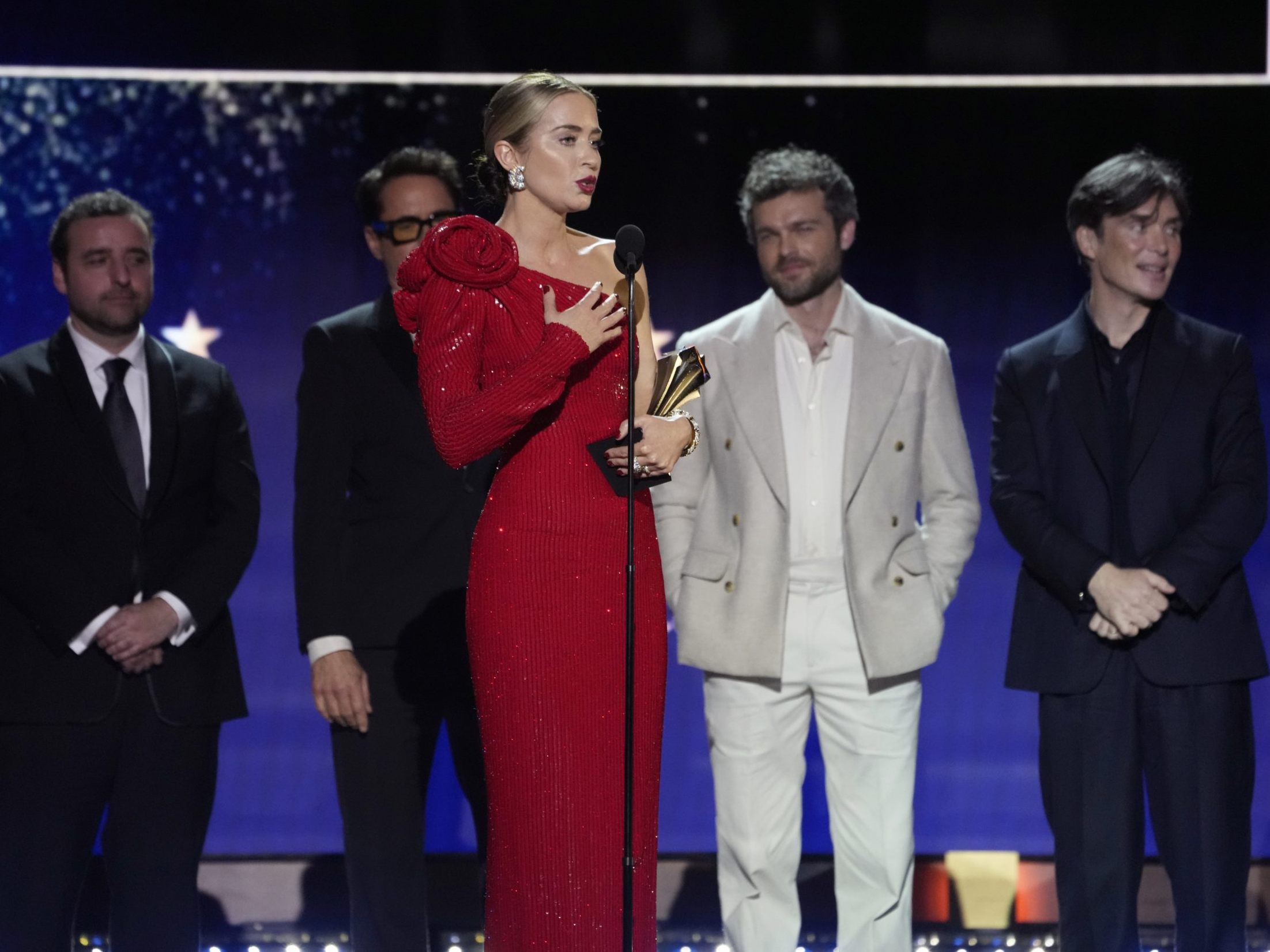 Der Blockbuster Oppenheimer räumte bei den Critic´s Choice Awards ab. Der Blockbuster Oppenheimer räumte bei den Critic´s Choice Awards ab.