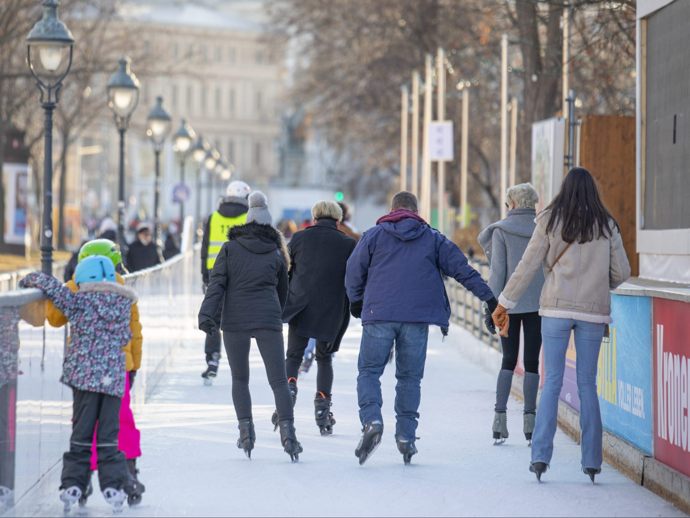 Eine Übersicht über die besten Eislaufplätze in Wien.