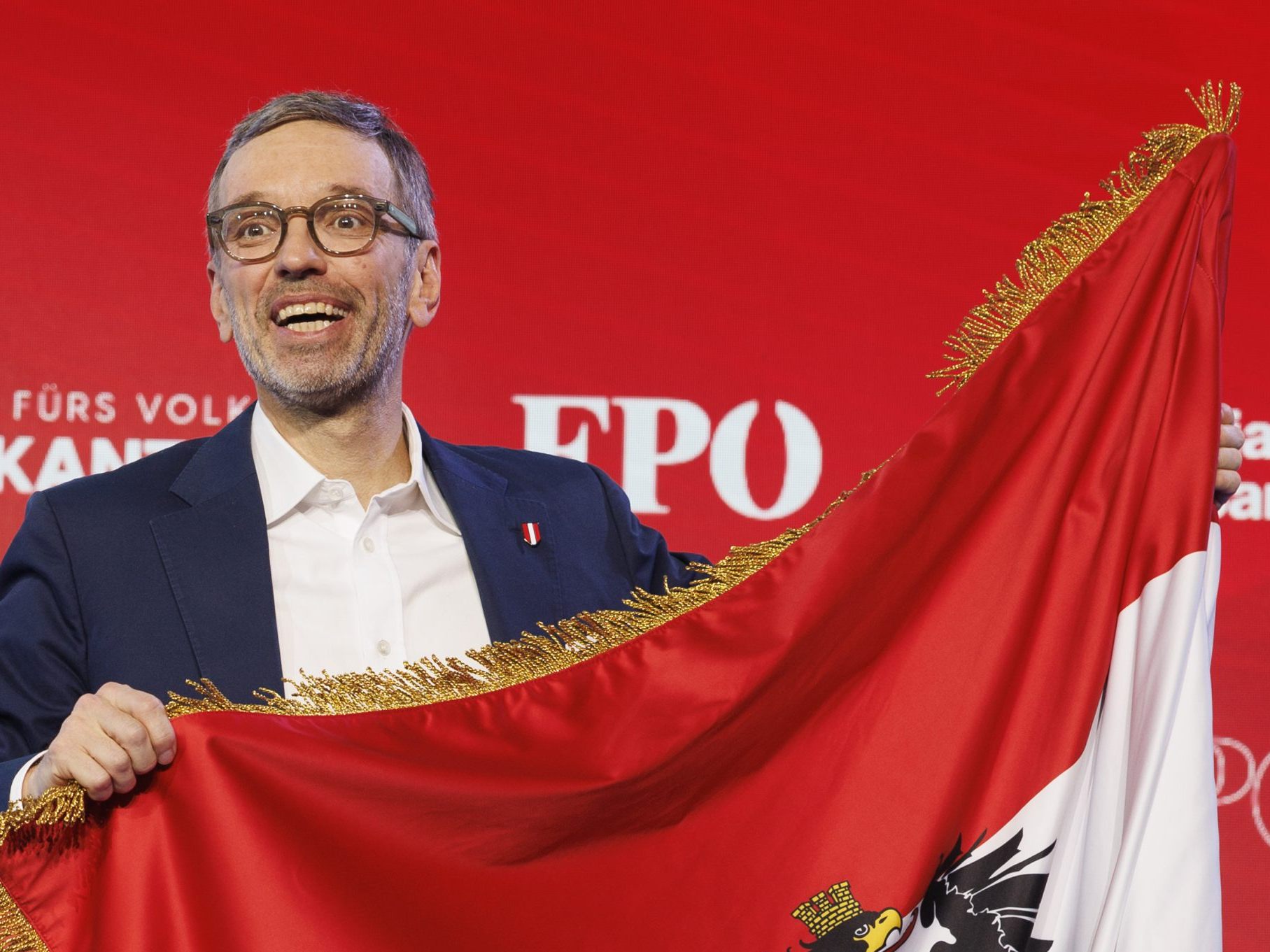 Herbert Kickl hat seine Partei auf das Superwahljahr 2024 eingeschworen. Herbert Kickl hat seine Partei auf das Superwahljahr 2024 eingeschworen.