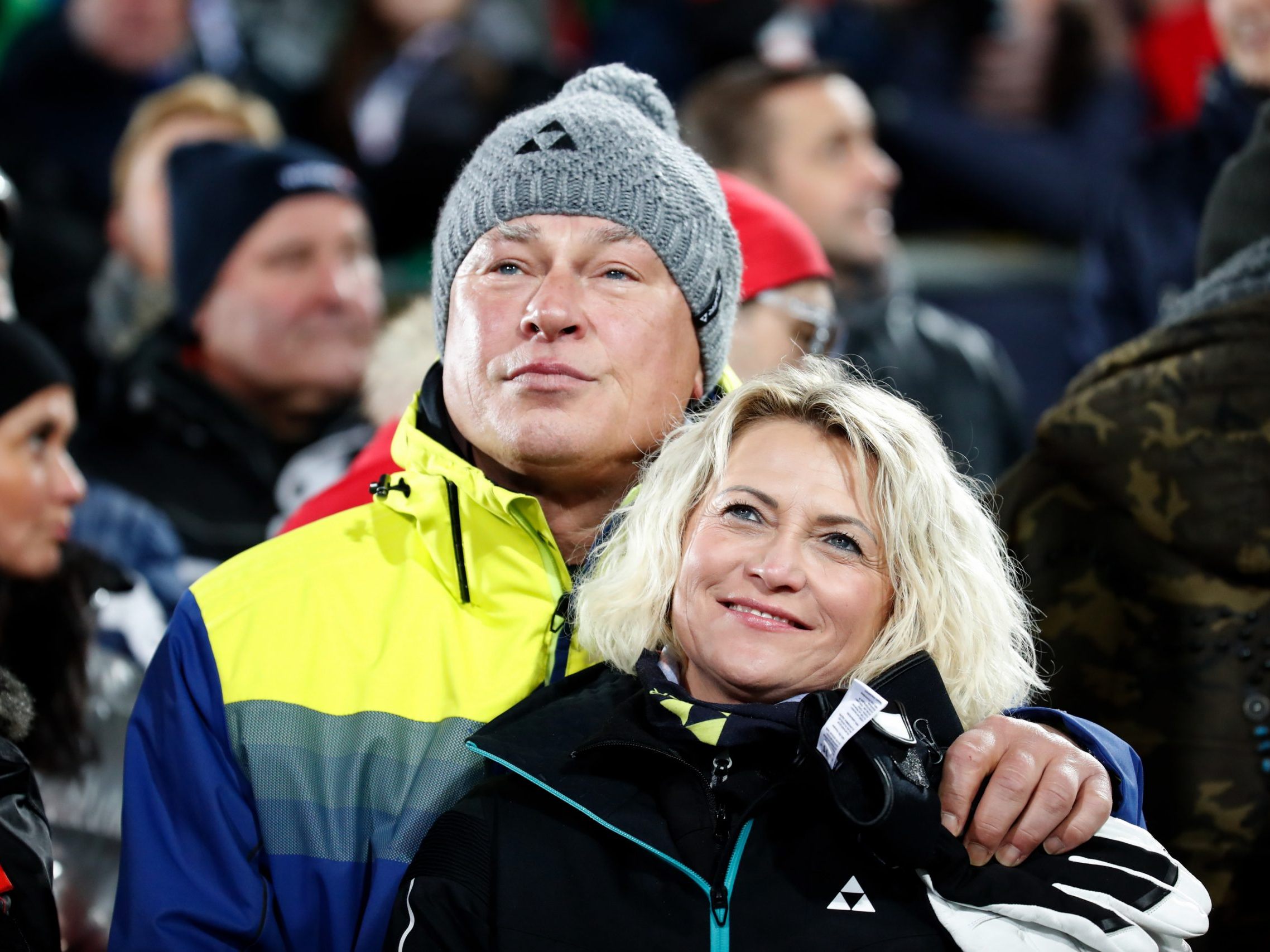 Toni Polster berichtete vom Drängen seiner Frau (im Bild rechts).