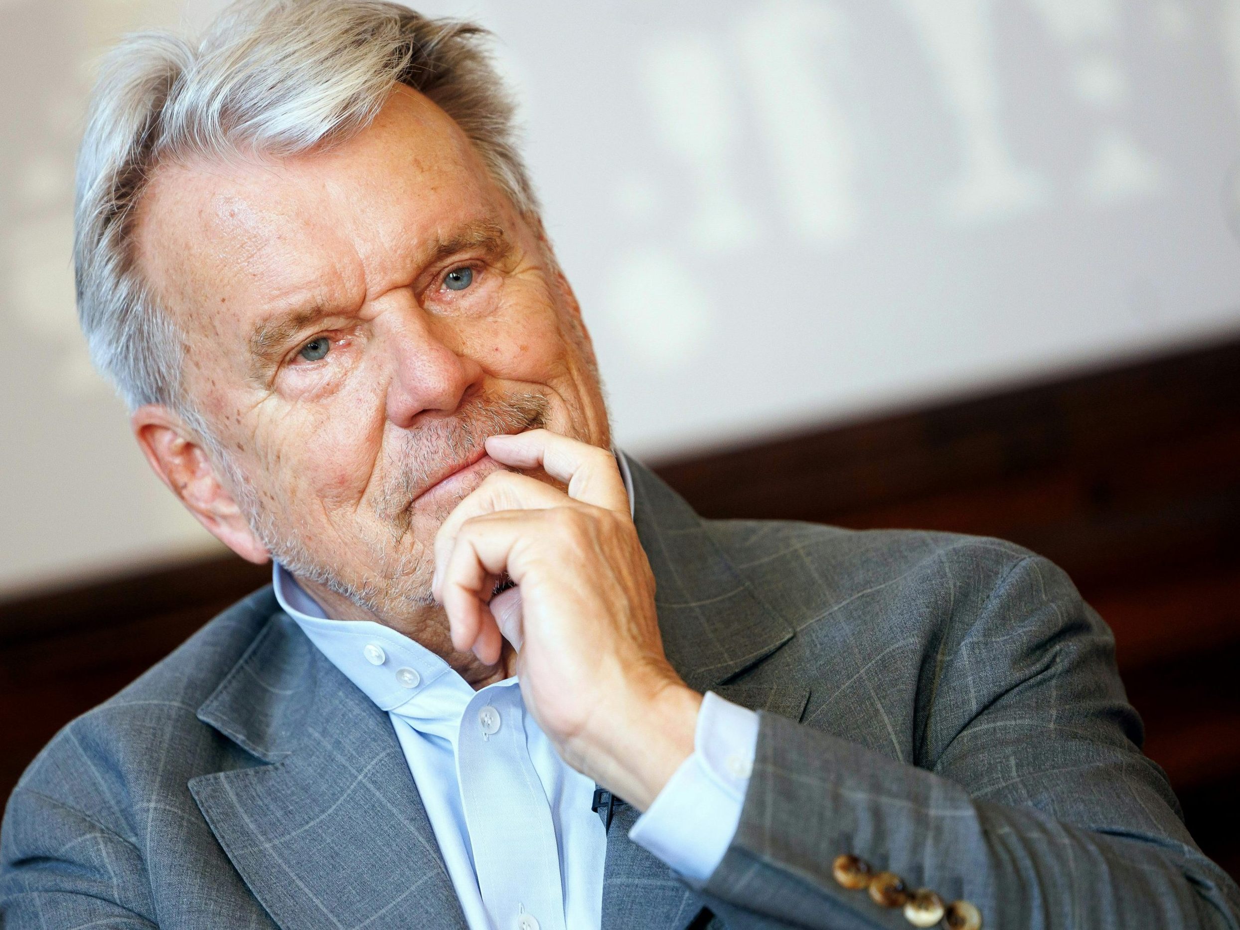 Der Baumagnat Hans Peter Haselsteiner wird 80 Jahre alt. Der Baumagnat Hans Peter Haselsteiner wird 80 Jahre alt.