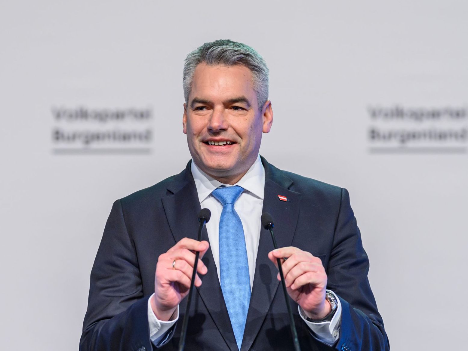 Nehammer stellt am Freitag seinen "Österreichplan" vor. Nehammer stellt am Freitag seinen "Österreichplan" vor.
