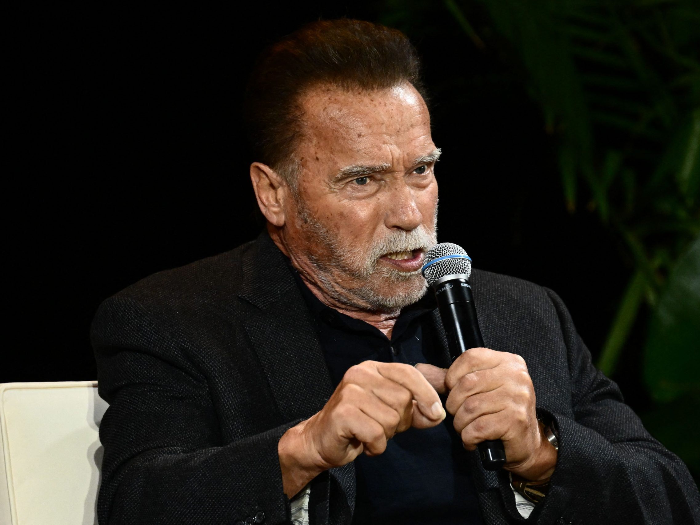 Arnold Schwarzenegger soll Uhr nicht angemeldet haben.