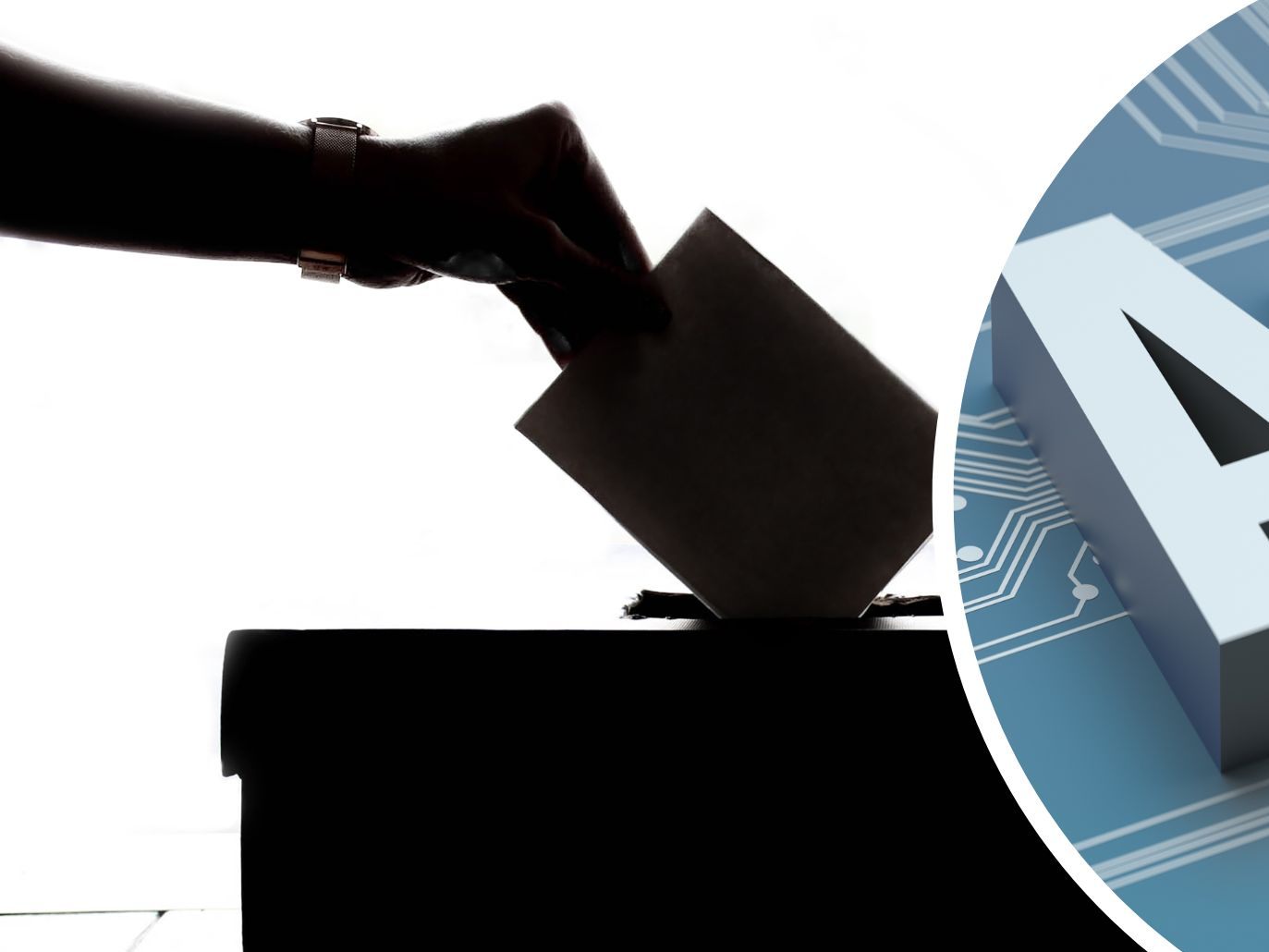 Desinformation, befeuert von Künstlicher Intelligenz, könnte im Wahljahr 2024 eine große Rolle spielen. Desinformation, befeuert von Künstlicher Intelligenz, könnte im Wahljahr 2024 eine große Rolle spielen.