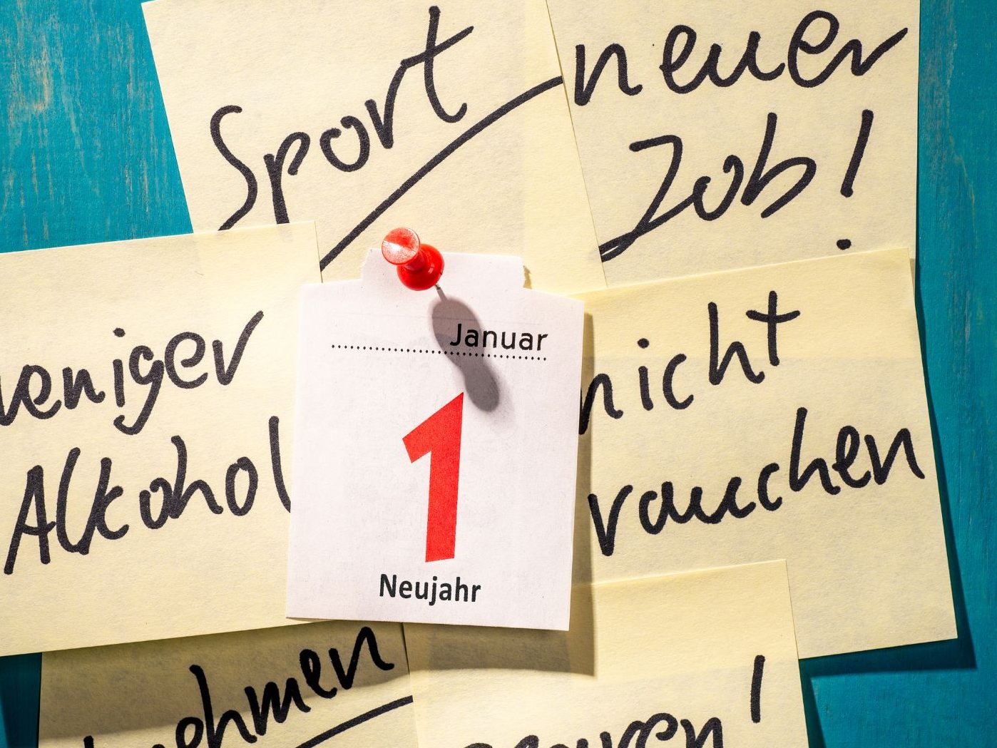 So hältst du gute Vorsätze ein.