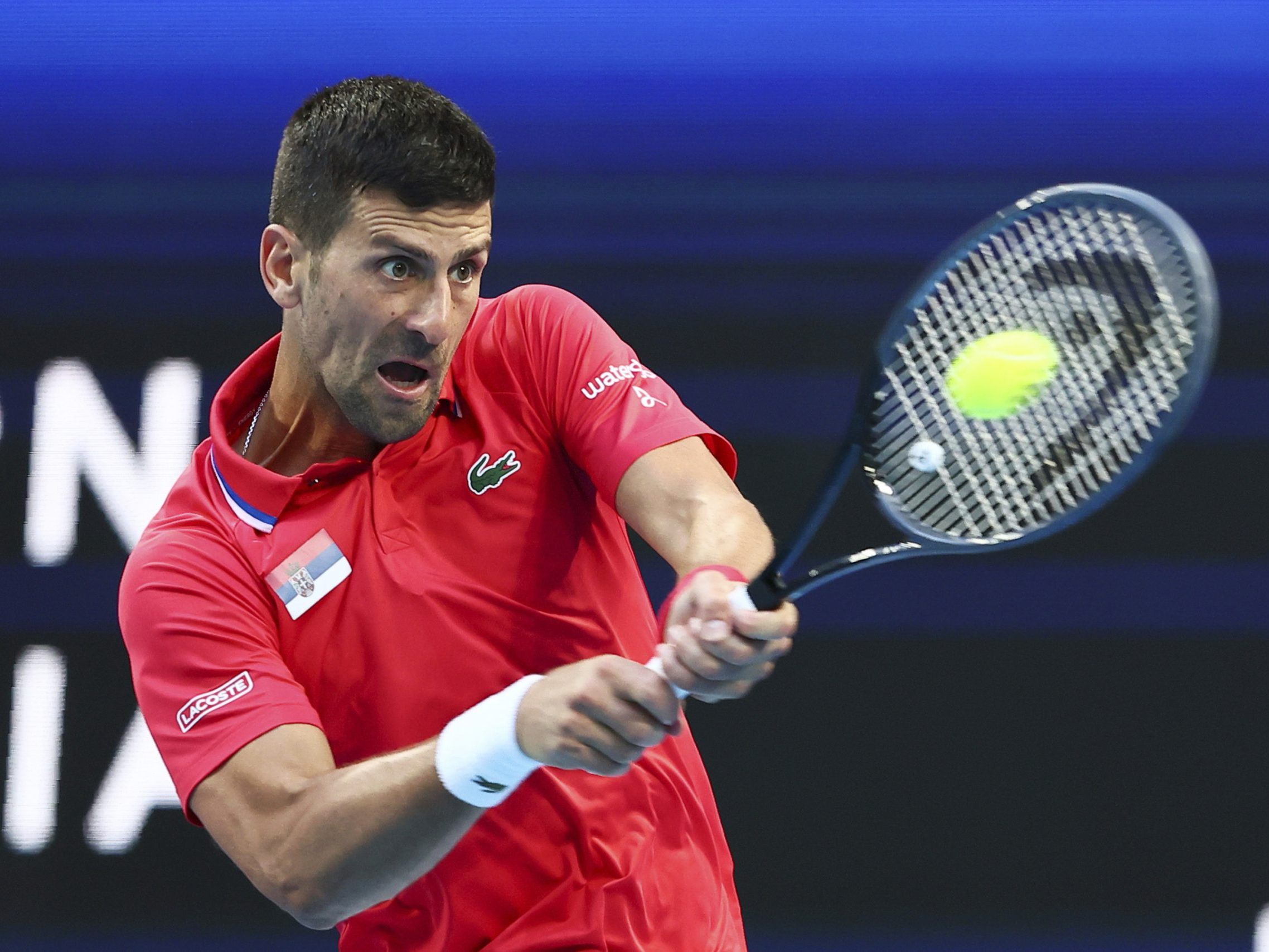 Djokovic musste sich De Minaur geschlagen geben.