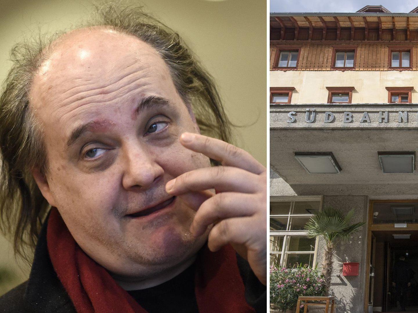 Der Schauspieler und Regisseur Paulus Manker musste das Südbahnhotel am Semmering unter Polizei-Einsatz verlassen. Der Schauspieler und Regisseur Paulus Manker musste das Südbahnhotel am Semmering unter Polizei-Einsatz verlassen.