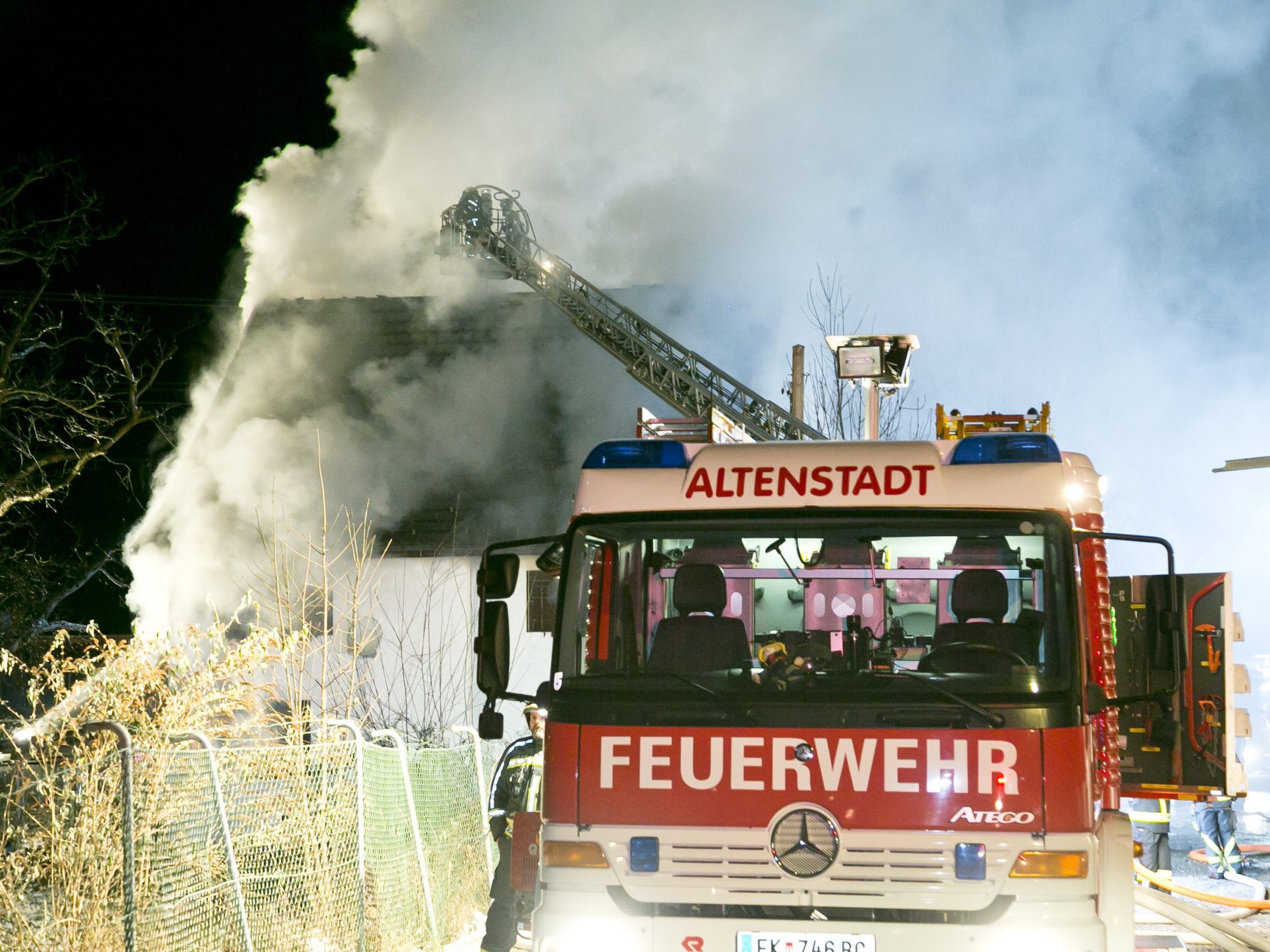 Feuerwehren im Großeinsatz