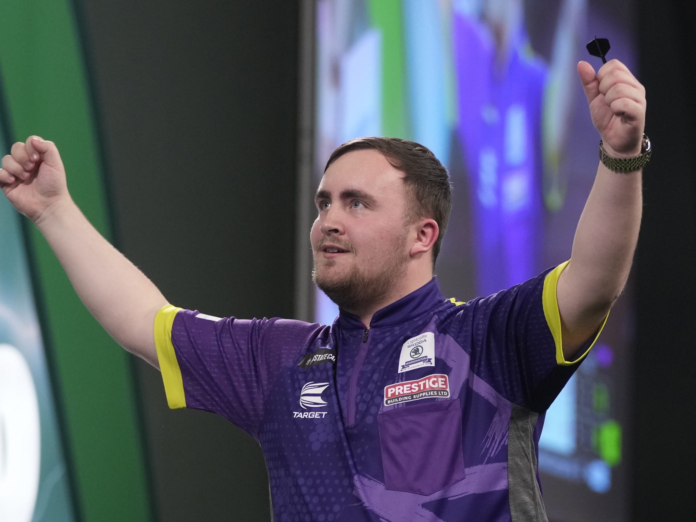 Sensation bei Darts-WM: Luke Littler steht im Finale.