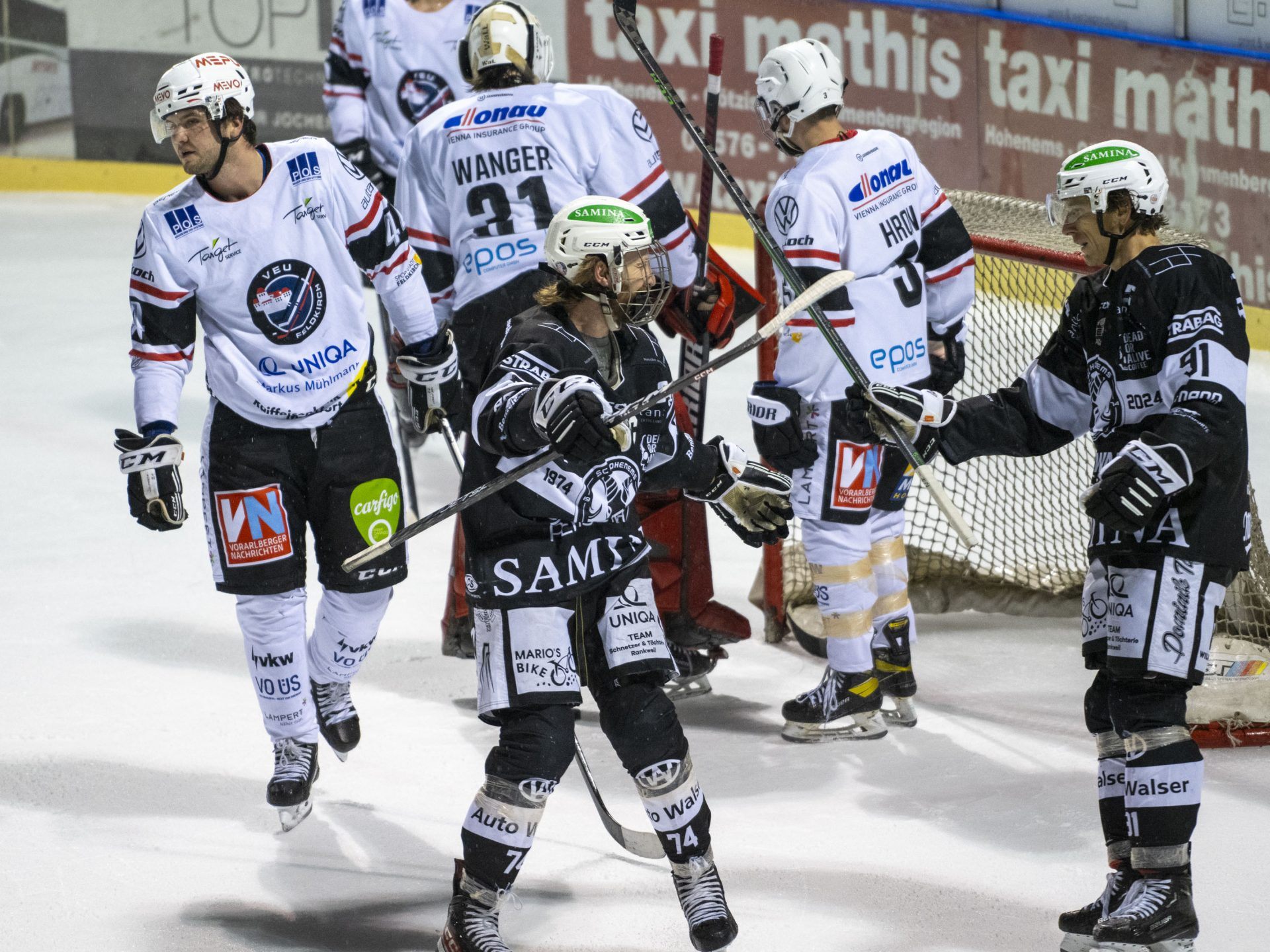 Im vierten Saisonderby gegen die VEU feierte der SC Hohenems den vierten vollen Erfolg Im vierten Saisonderby gegen die VEU feierte der SC Hohenems den vierten vollen Erfolg