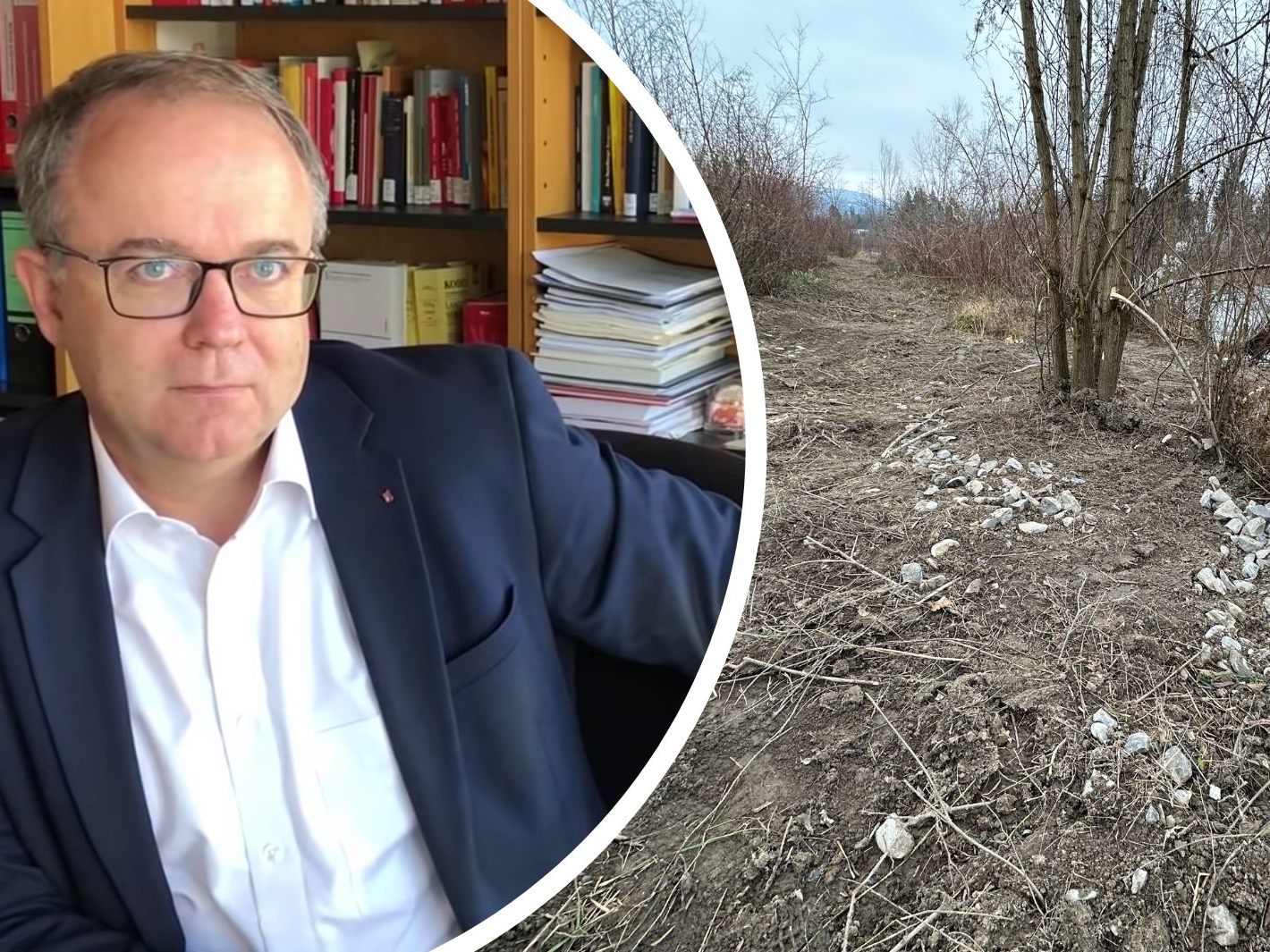 Warum wurde das Achwegle zurückgebaut, Herr Längle?
