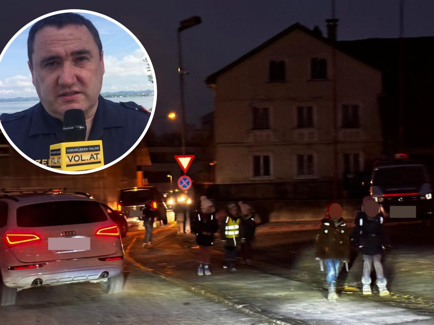 Wie geht die Bregenzer Stadtpolizei mit Elterntaxis um?