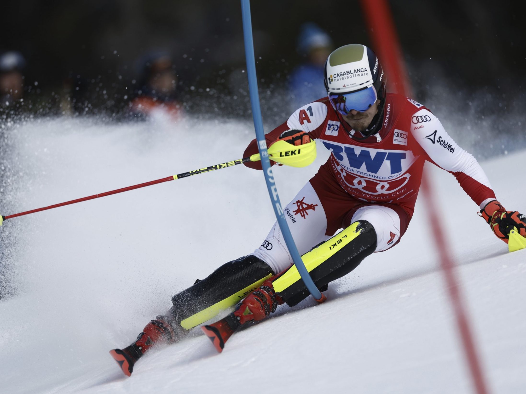 Manuel Feller ist als Dritter (+0,52) noch in Schlagdistanz. Manuel Feller ist als Dritter (+0,52) noch in Schlagdistanz.