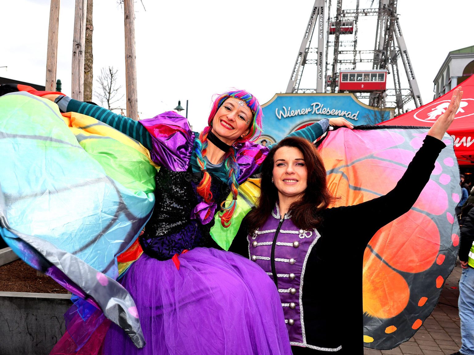 Der Fasching geht am Wiener Prater nicht einfach so vorüber. Der Fasching geht am Wiener Prater nicht einfach so vorüber.