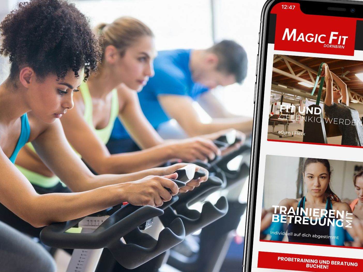 Bei Magic Fit stehen individuelle Trainingsprogramme im Mittelpunkt.