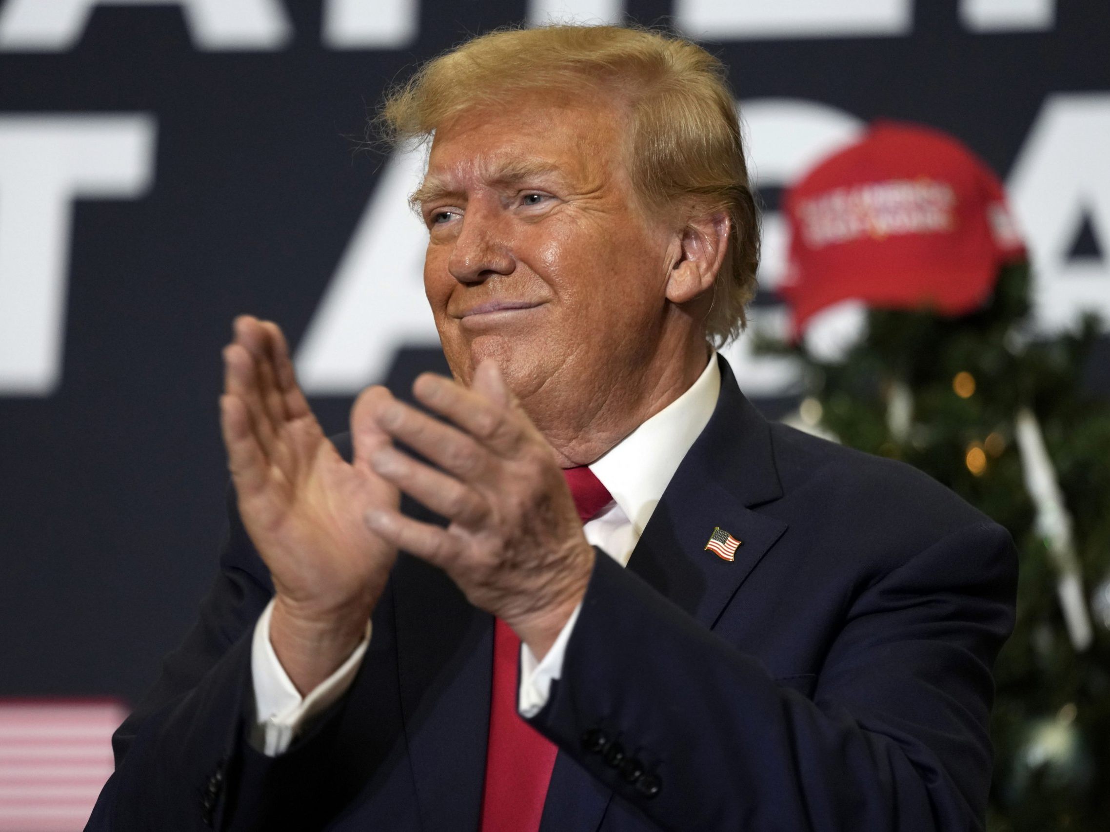 Ex-US-Präsident Donald Trump setzt sich bei Supreme Court für seinen Wahlantritt ein.