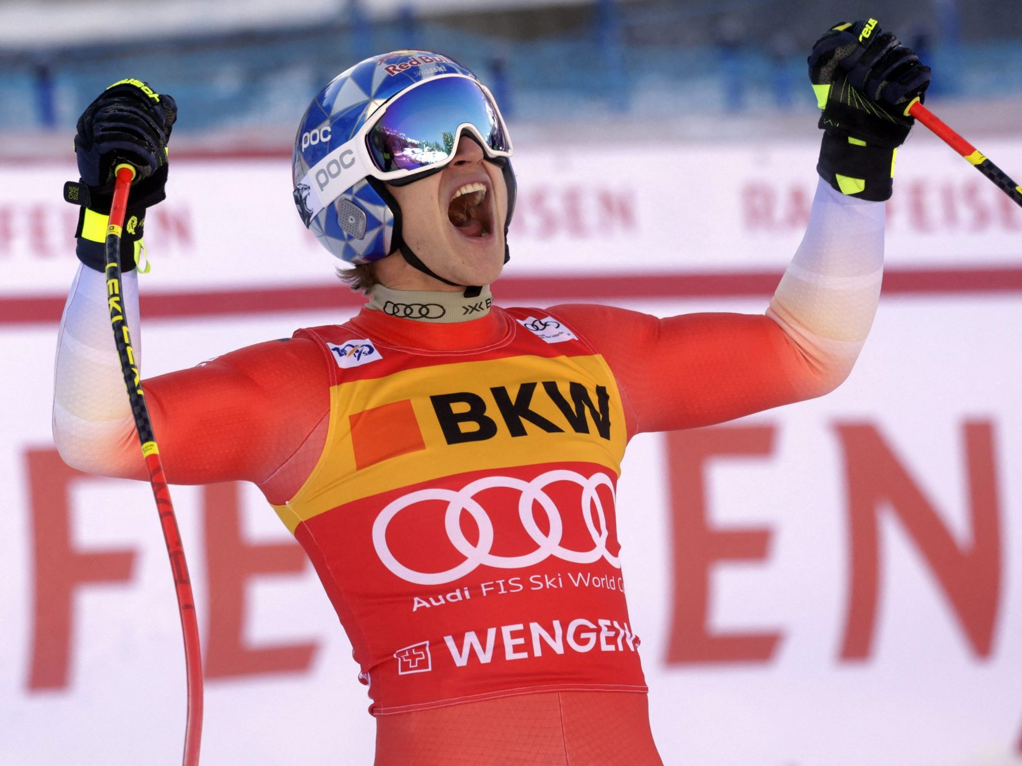 Odermatt gewinnt in Wengen - Erster Abfahrtssieg im Weltcup.
