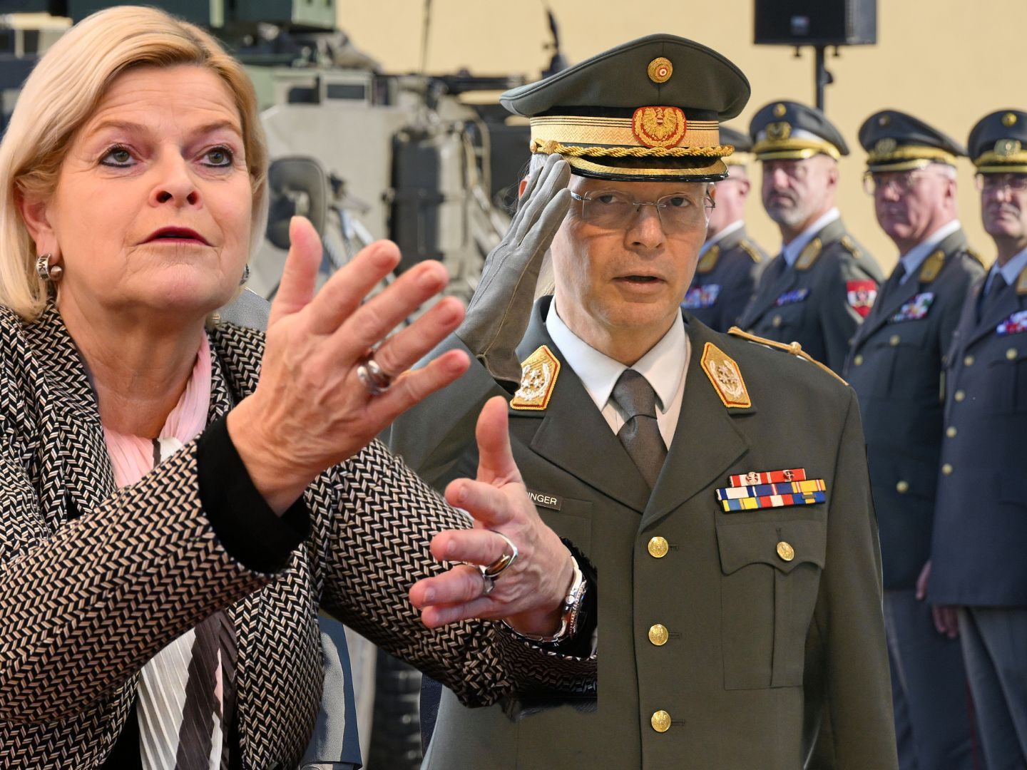 Beim "Tag der Wehrpflicht" 2024 in Wien, der den Jahrestag der Volksbefragung von 2013 würdigt, stand die Wehrpflicht im Fokus der Verteidigungspolitik. Beim "Tag der Wehrpflicht" 2024 in Wien, der den Jahrestag der Volksbefragung von 2013 würdigt, stand die Wehrpflicht im Fokus der Verteidigungspolitik.